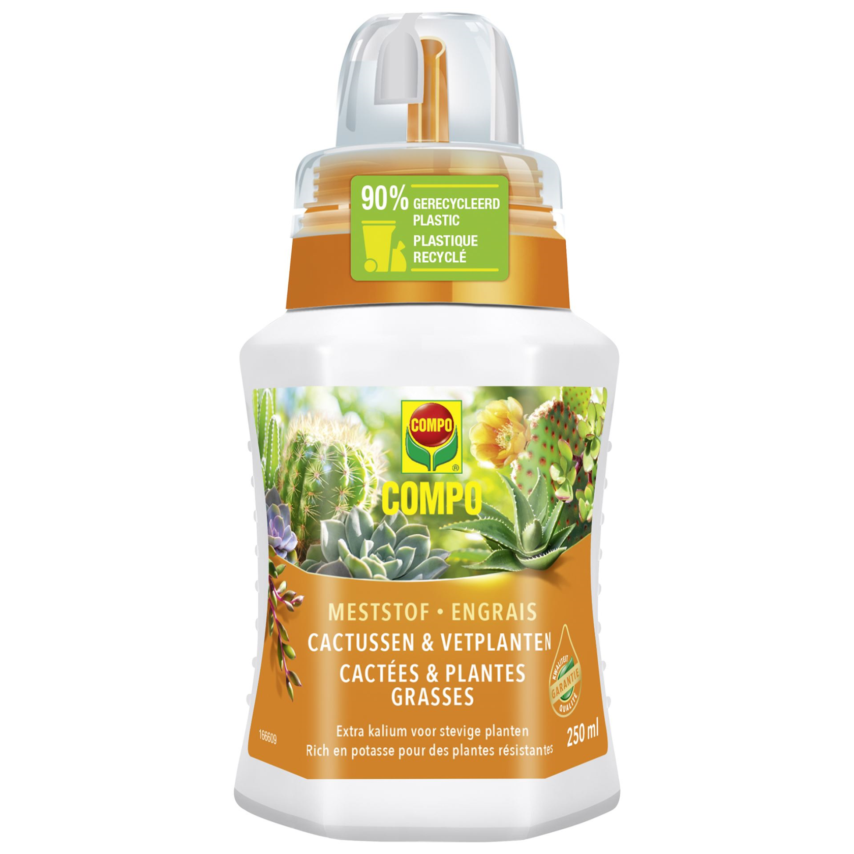 Compo vloeibare meststof voor cactus en vetplanten - 250ml