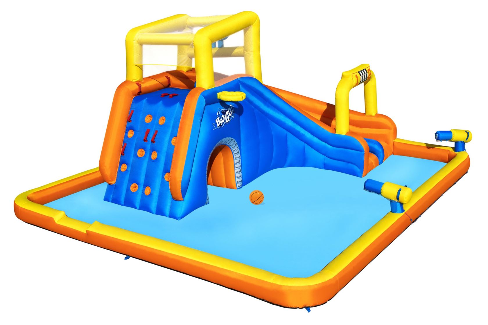 Bestway opblaasbaar waterpark H2OGO! Super Speedway - L551 x B502 x H265 cm