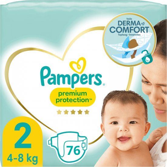 Pampers-Premium-Protection-Diapers-maat-2-76stuks-4-8kg-