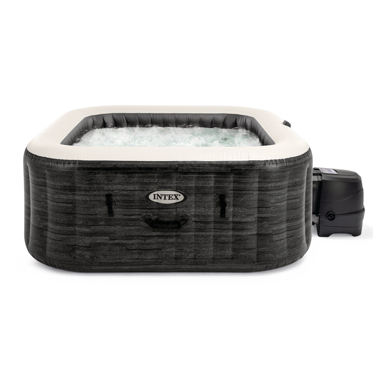 Intex PureSpa Jet & Bubble Deluxe Greystone opblaasbare spa - 6 personen