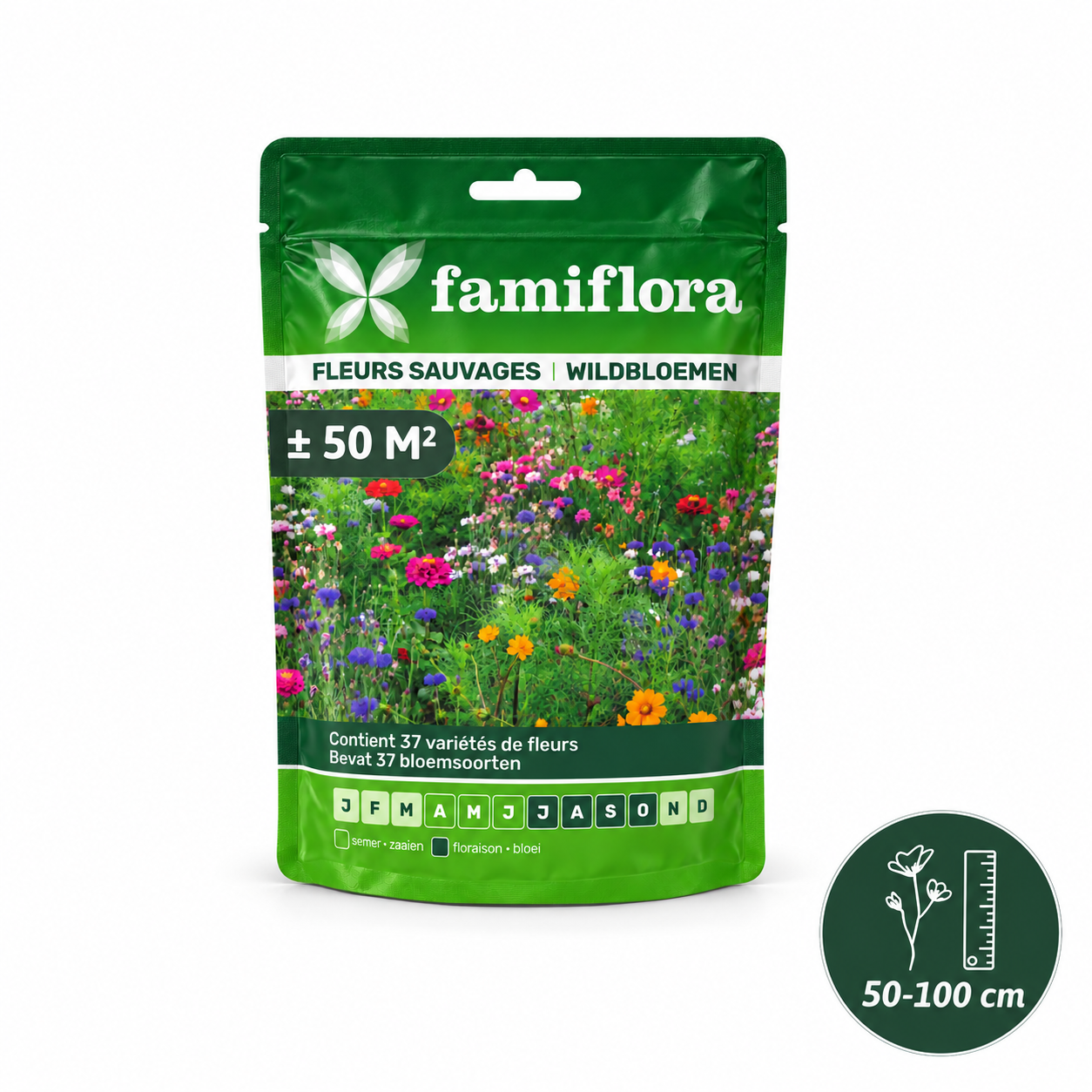 Famiflora bloemenweide - wildbloemen - voor 50m²