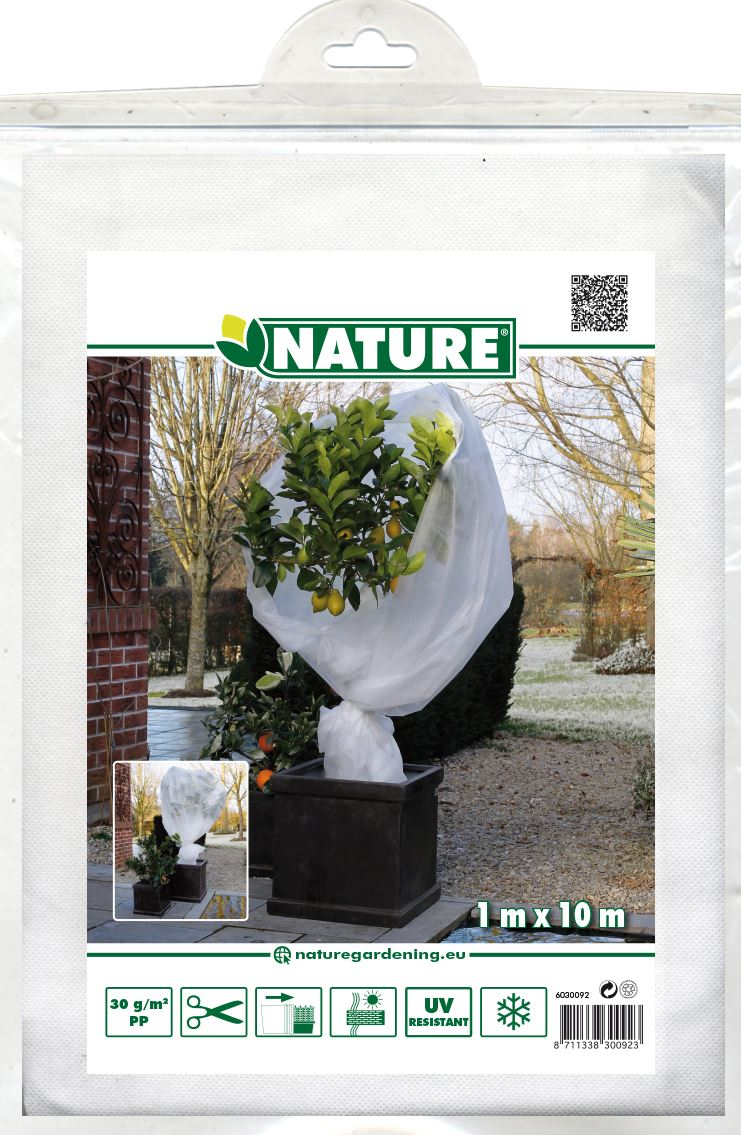 Nature winterafdekvlies - 1x10m - 30g/m²