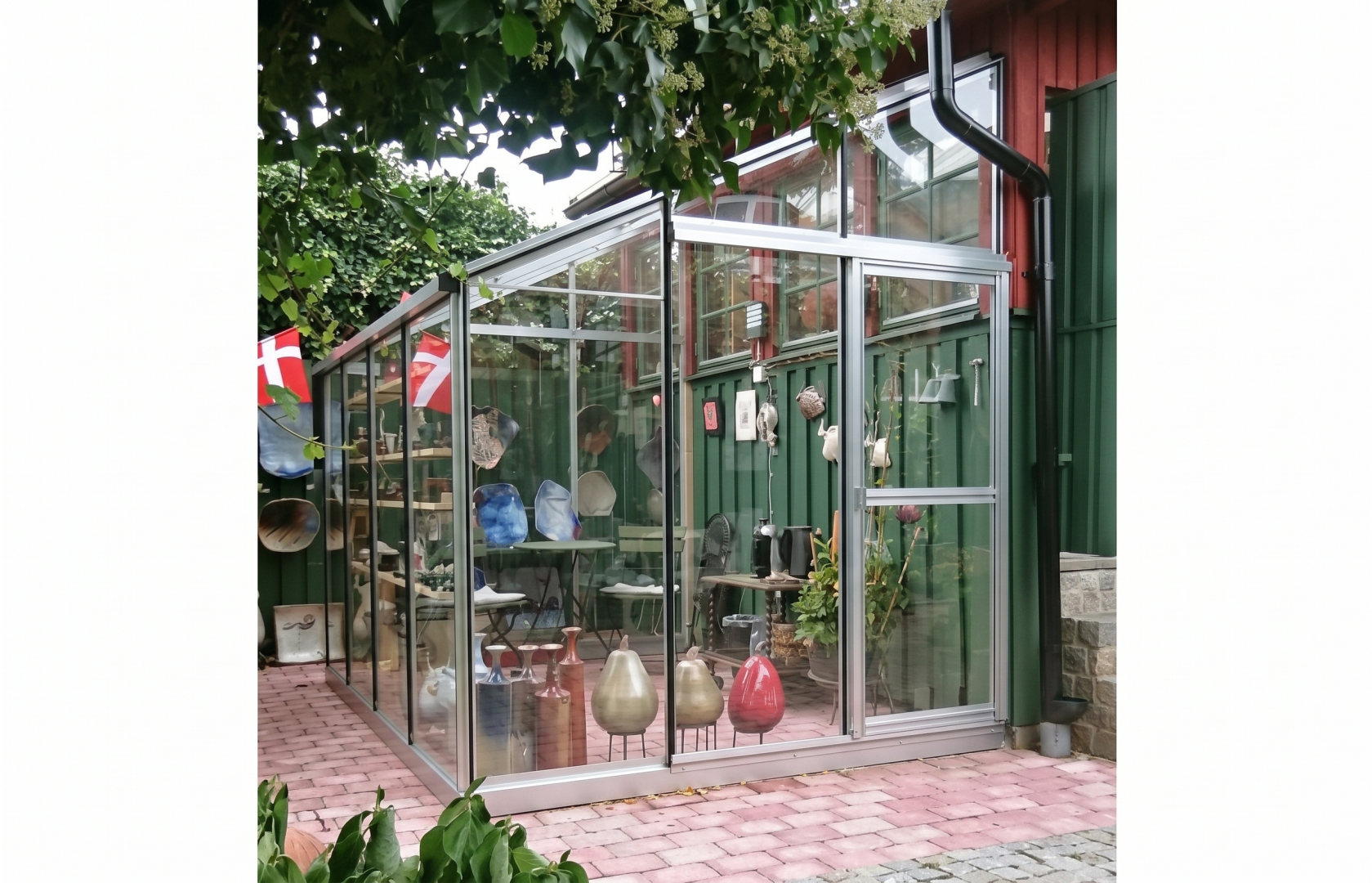 Filclair Culti-Luxx muurserre - 2,25 x 3,75m - Aluminium