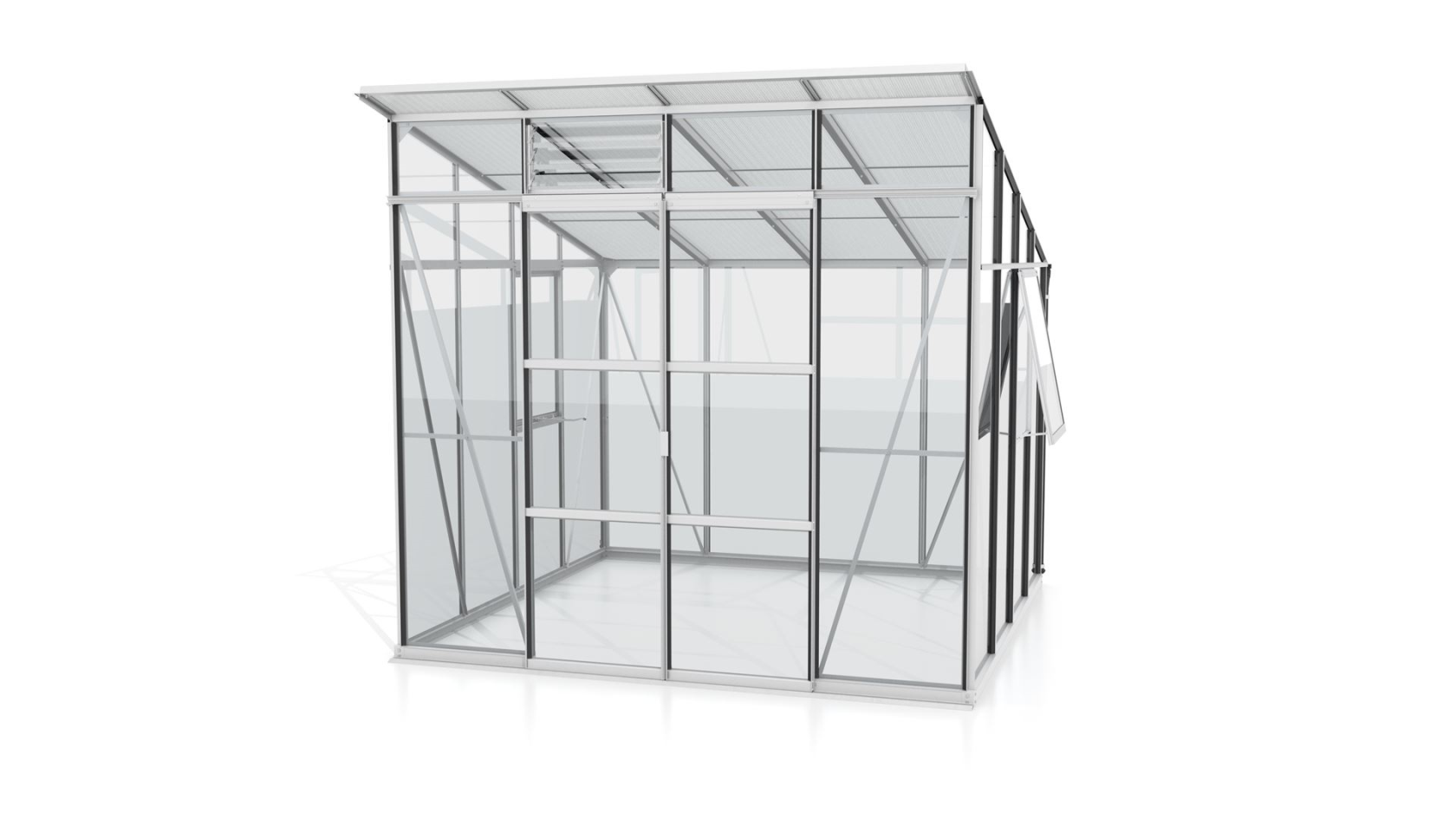 Vitavia Playa 7600 ESG/ - Parois en verre de sécurité - L254,4 x 254,4 x 246,4 cm