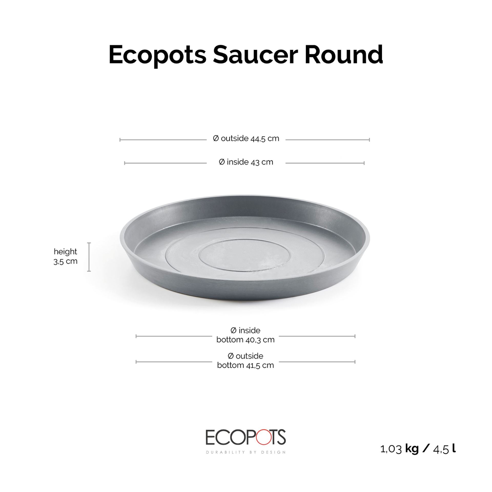 Ecopots-onderschotel-rond-blue-grey-50-cm-H3-5-cm