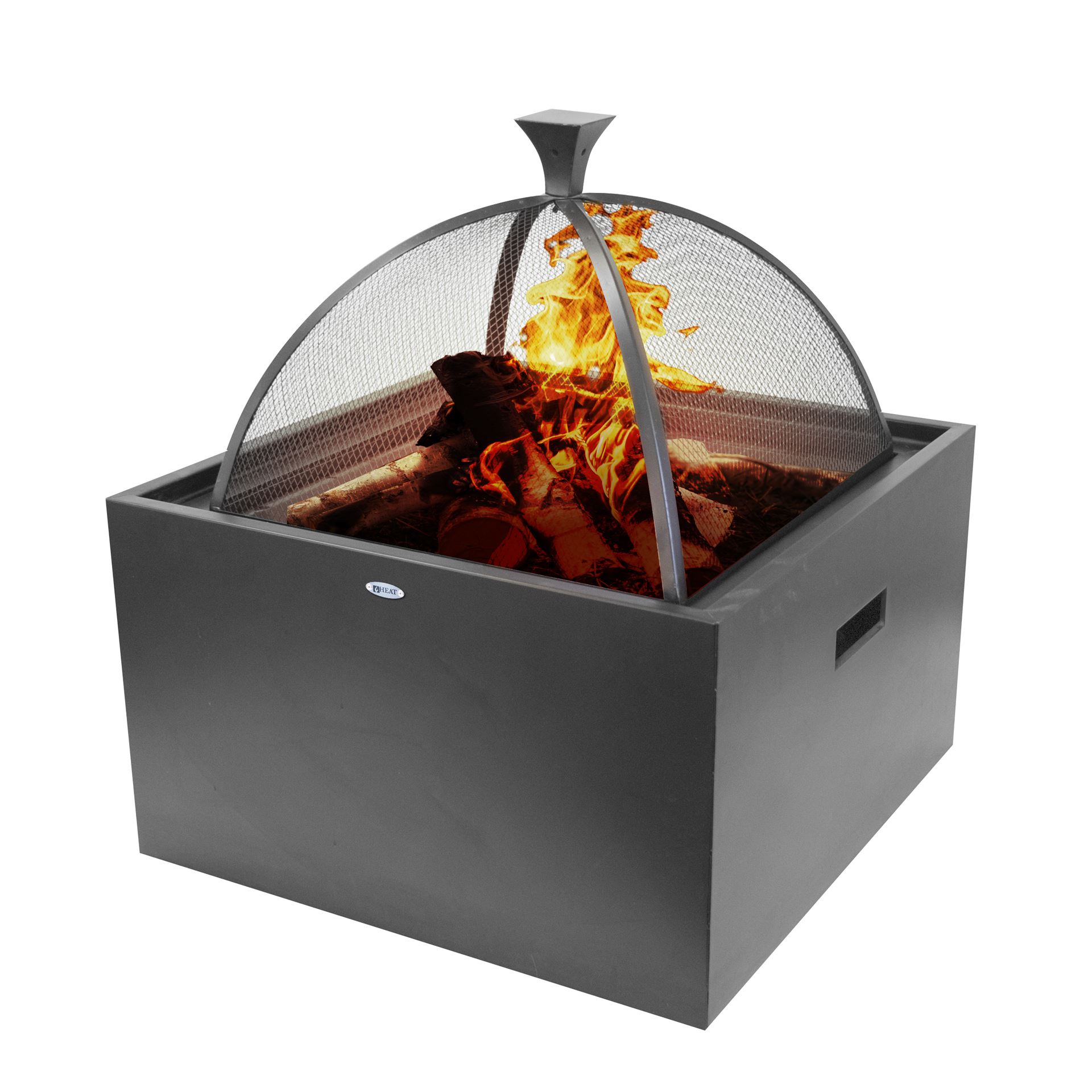 HEAT-3-in-1-Metal-Fire-basket-Barbecue-Side-table-