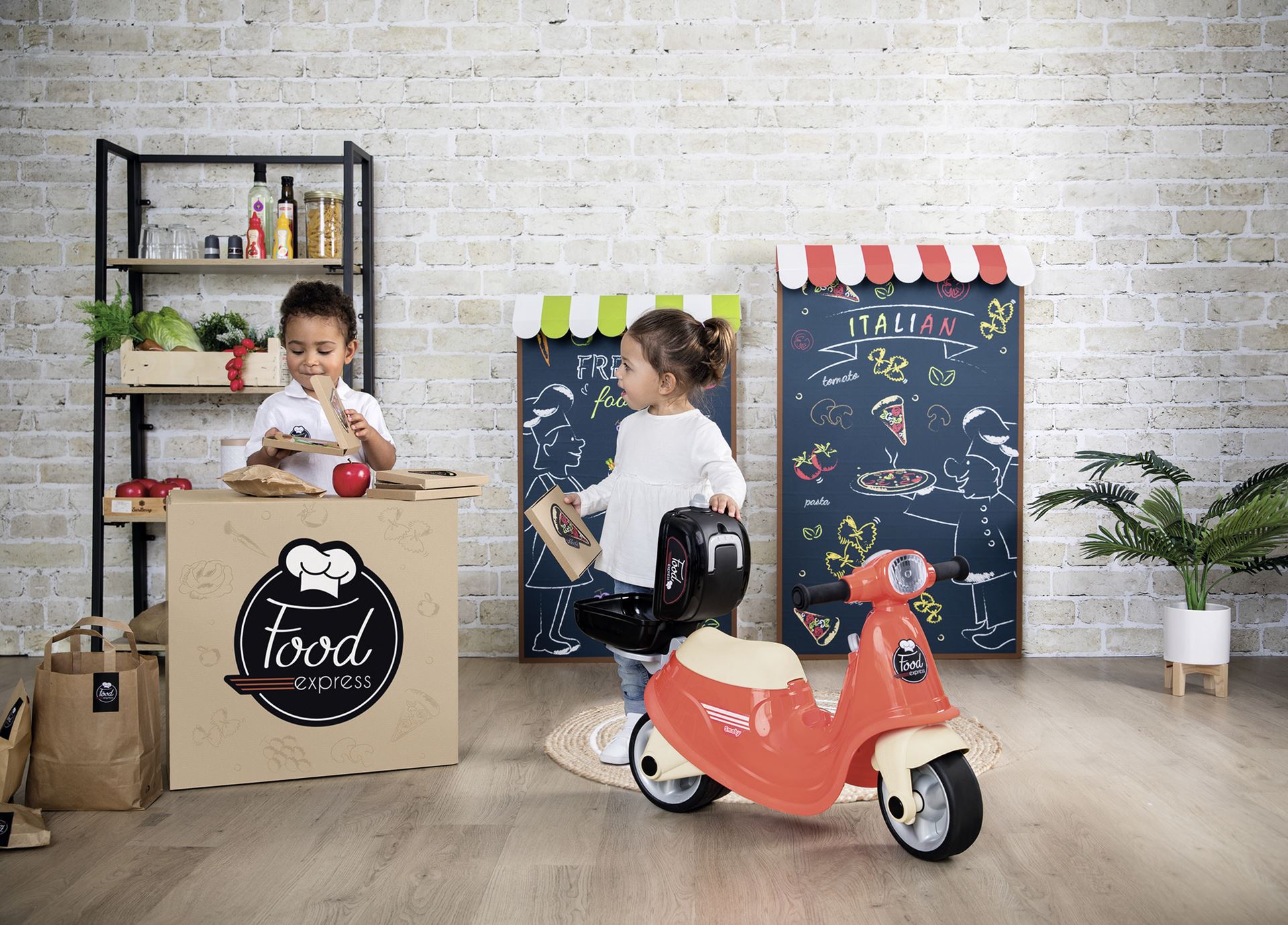 Kids-scooter-ride-on-food-express