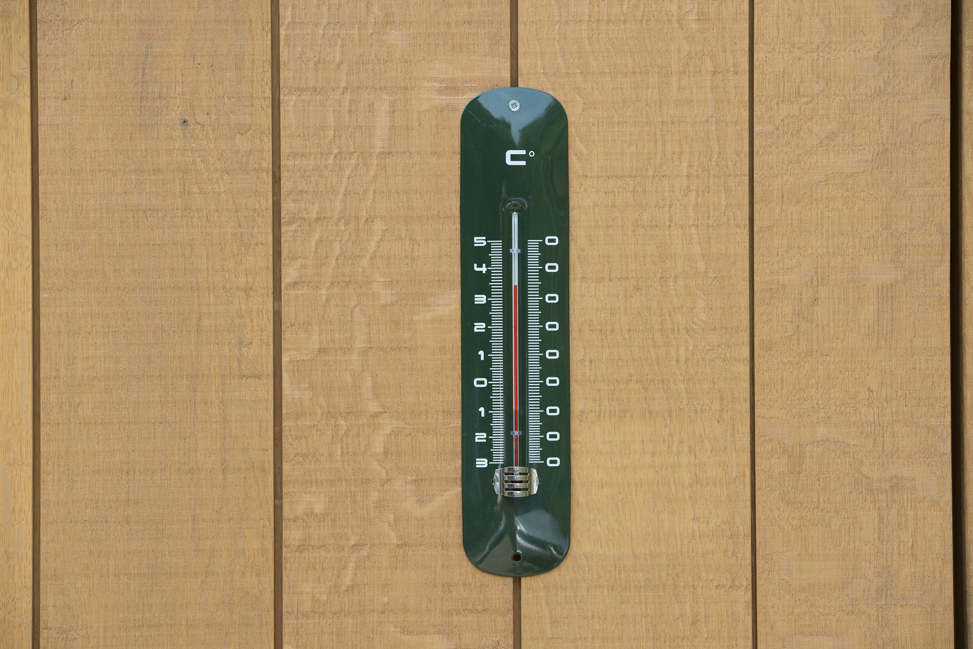 Muurthermometer-metaal-groen-30x6-5x1cm