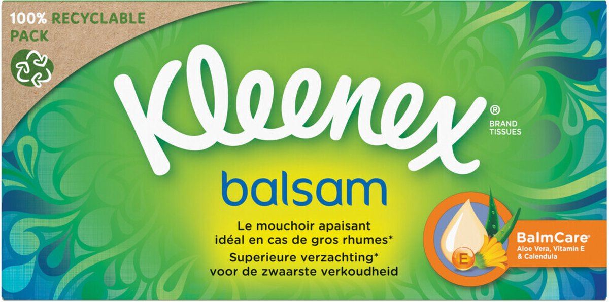 Kleenex-Balsam-zakdoeken-64-stuks