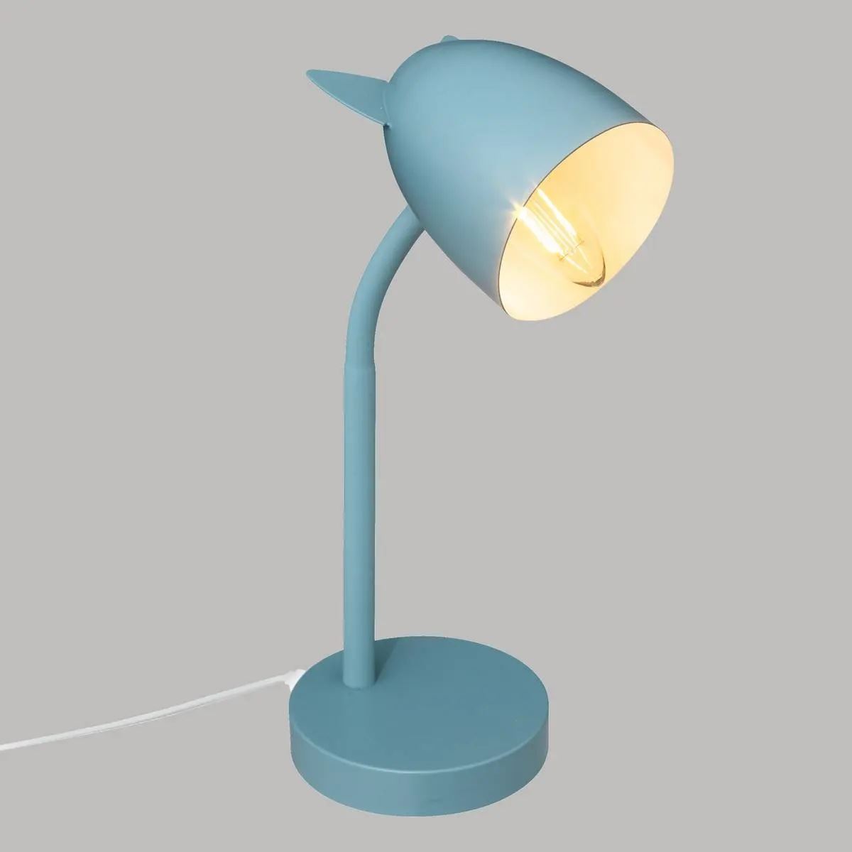 Blauwe-oren-metalen-lamp