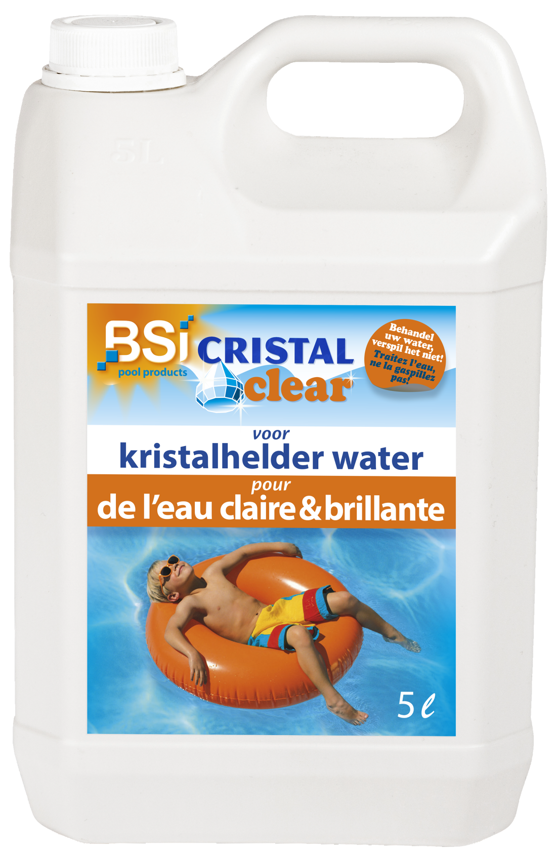 BSI Cristal Clear 5L - for a crystal clear pool or spa