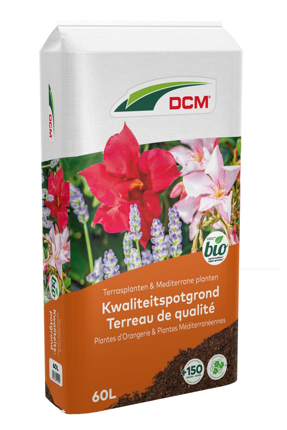 DCM Potgrond voor Terrasplanten & Mediterrane Planten - 60L