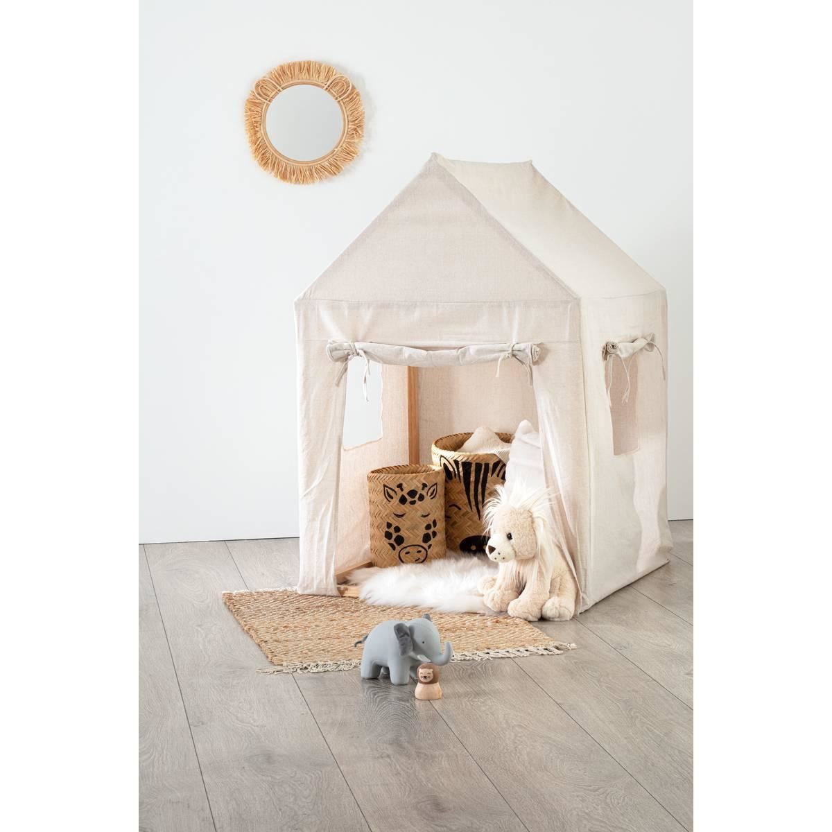 Speeltent-Safari-77x77x115cm-beige