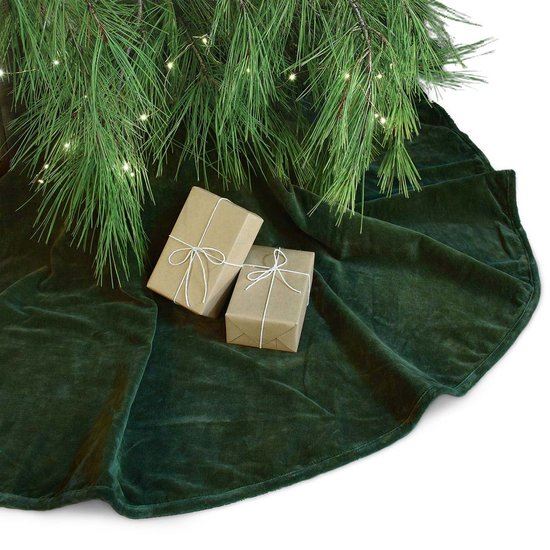 Unique Living kerstboomrok - Ø120cm - donkergroen