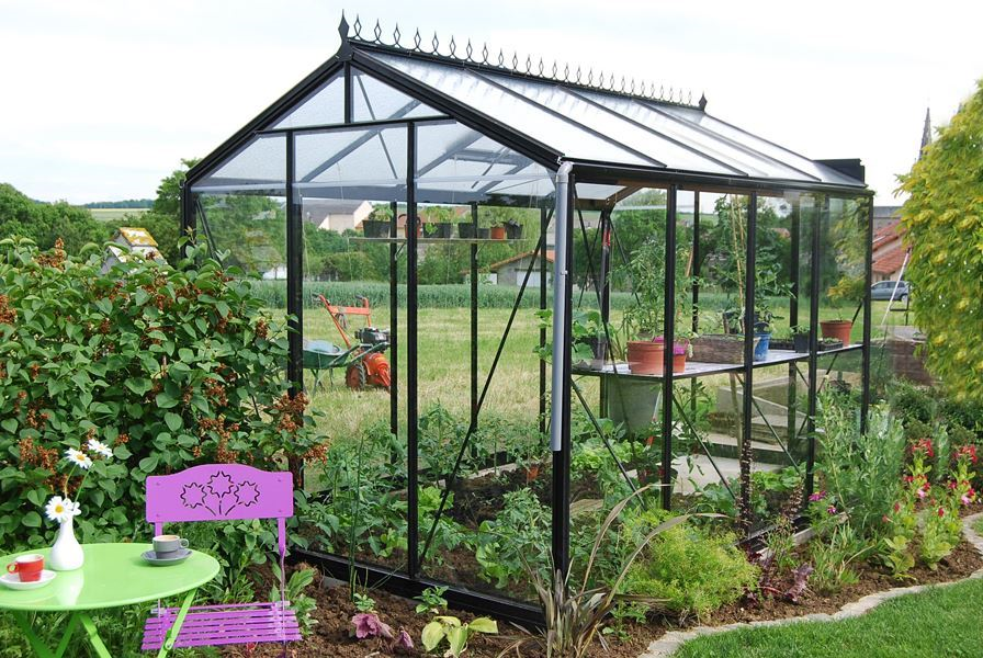 ACD greenhouse Prestige R204 - 2,32 x 2,98m - Blackline