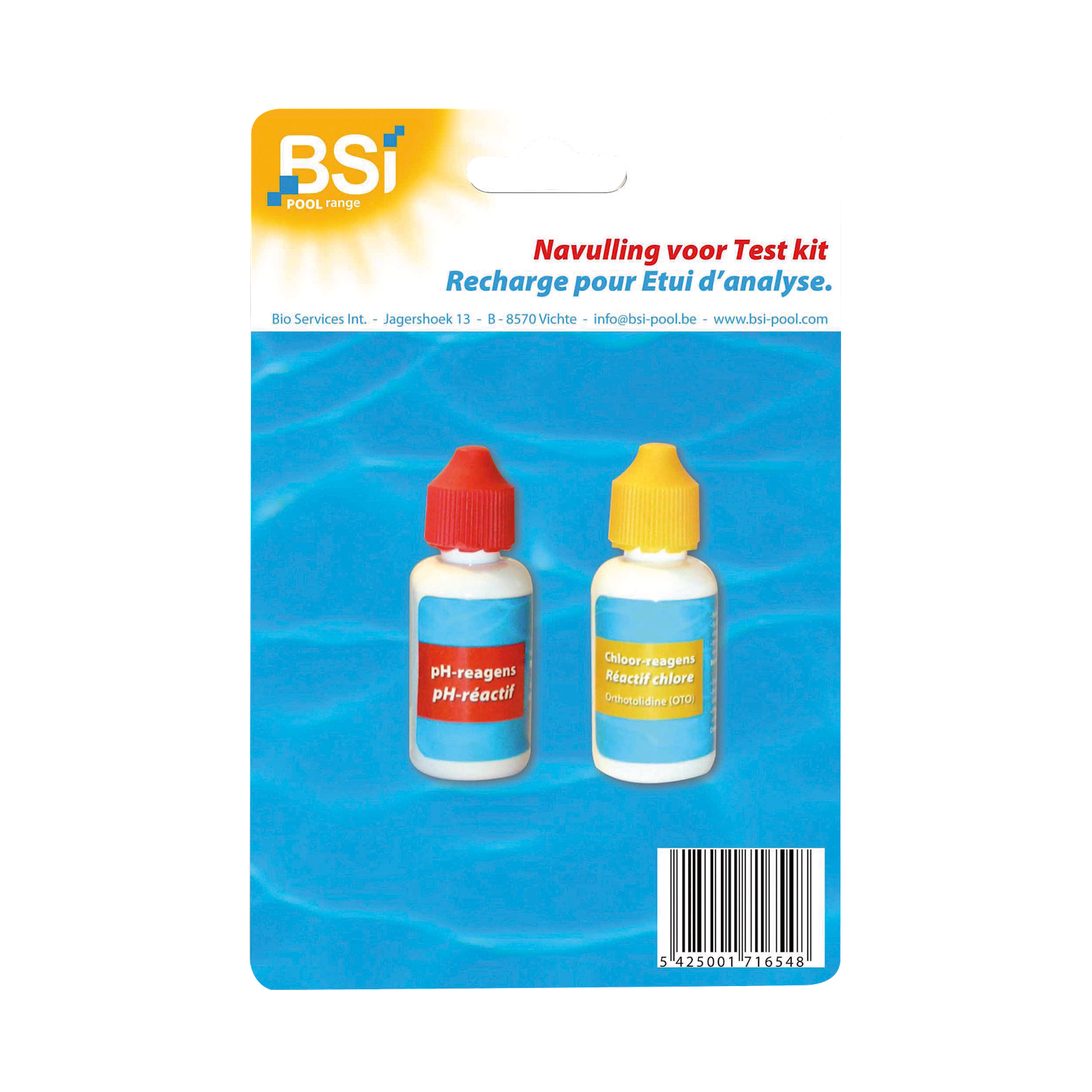BSI Refill pH + Chlorine for the BSI test kit