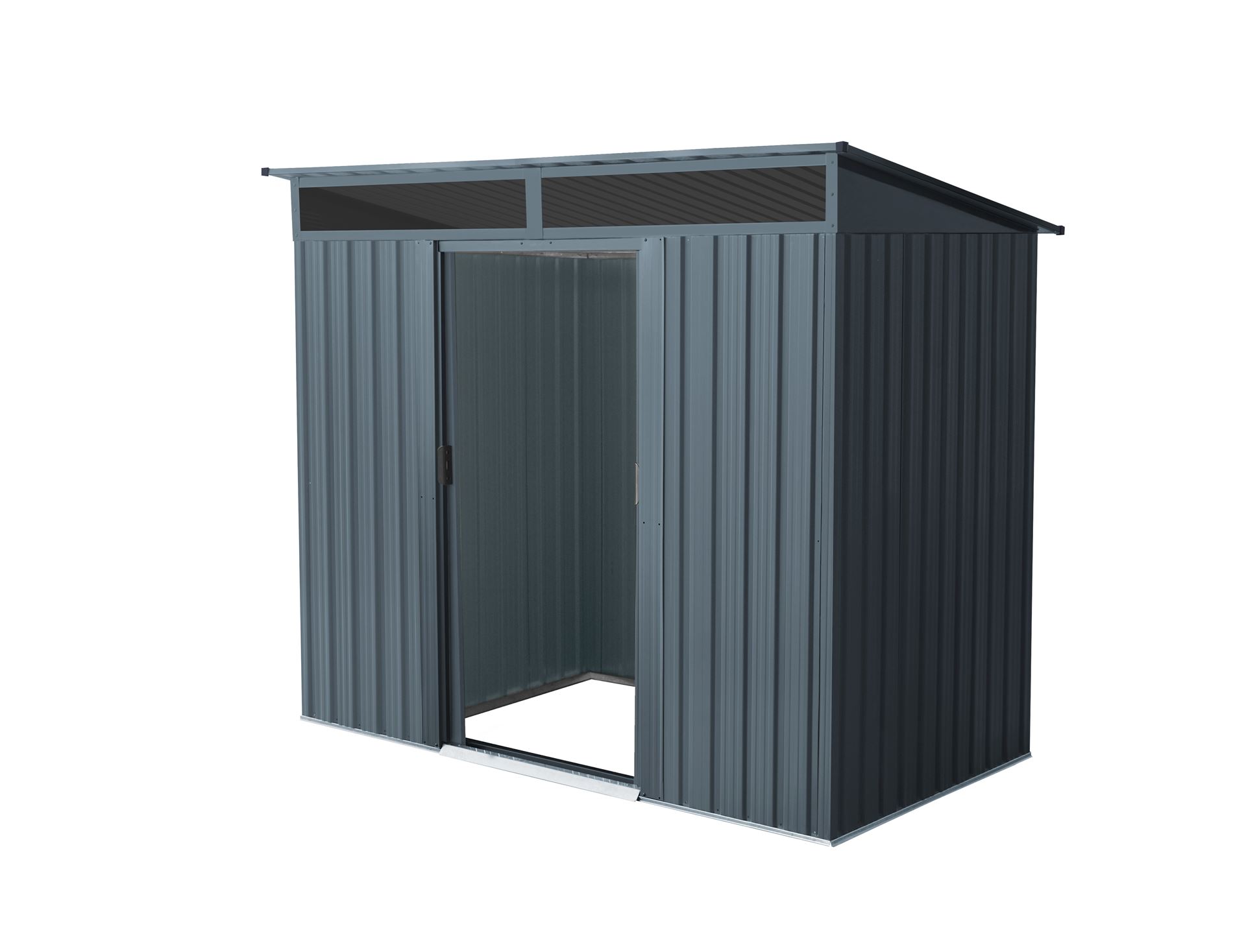 Tuinberging-Luttich-84-GLS-antraciet-matt-Tuinberging-metaal-B139-x-L184-x-H158-cm