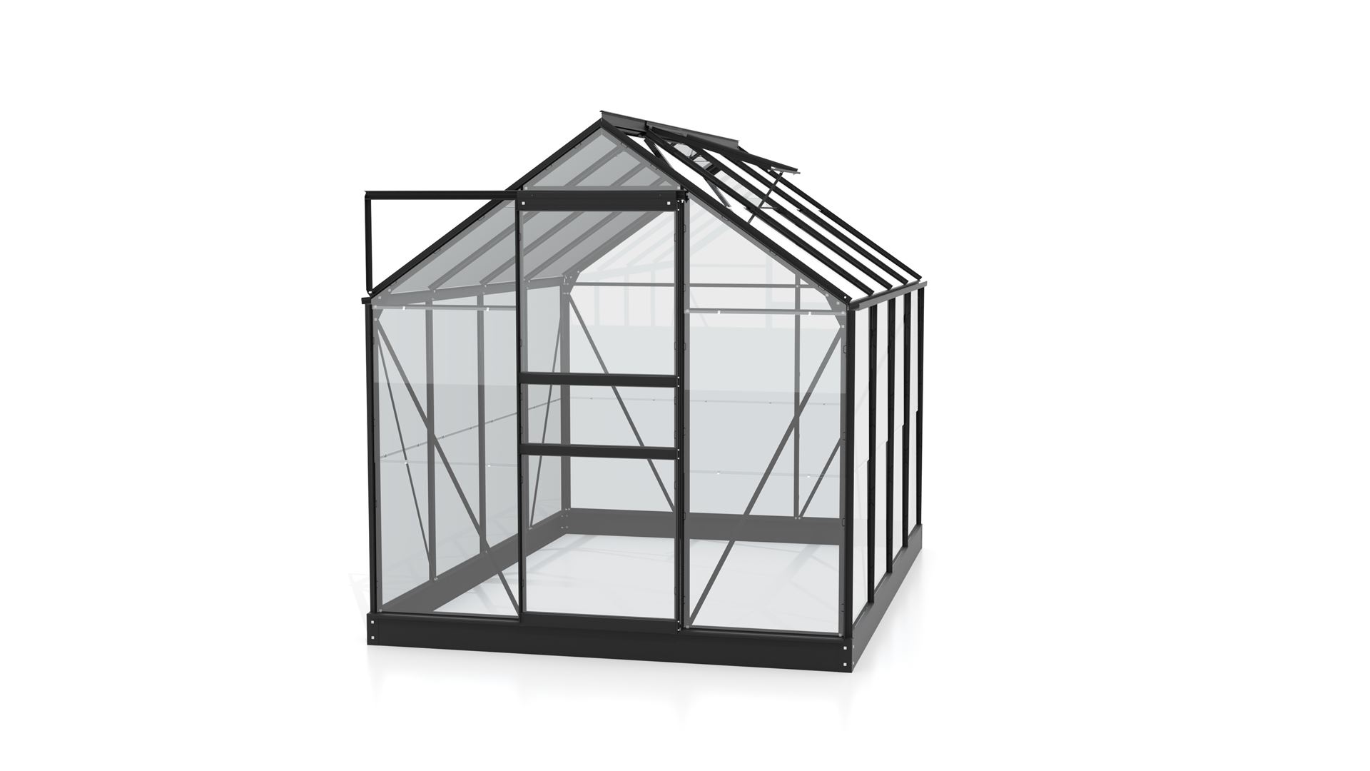 Planet-5000-ESG-3mm-zwart-Set-Glazen-serre-veiligheidsglas-Vrijstaand-B192-2-x-L254-4-x-H207-cm