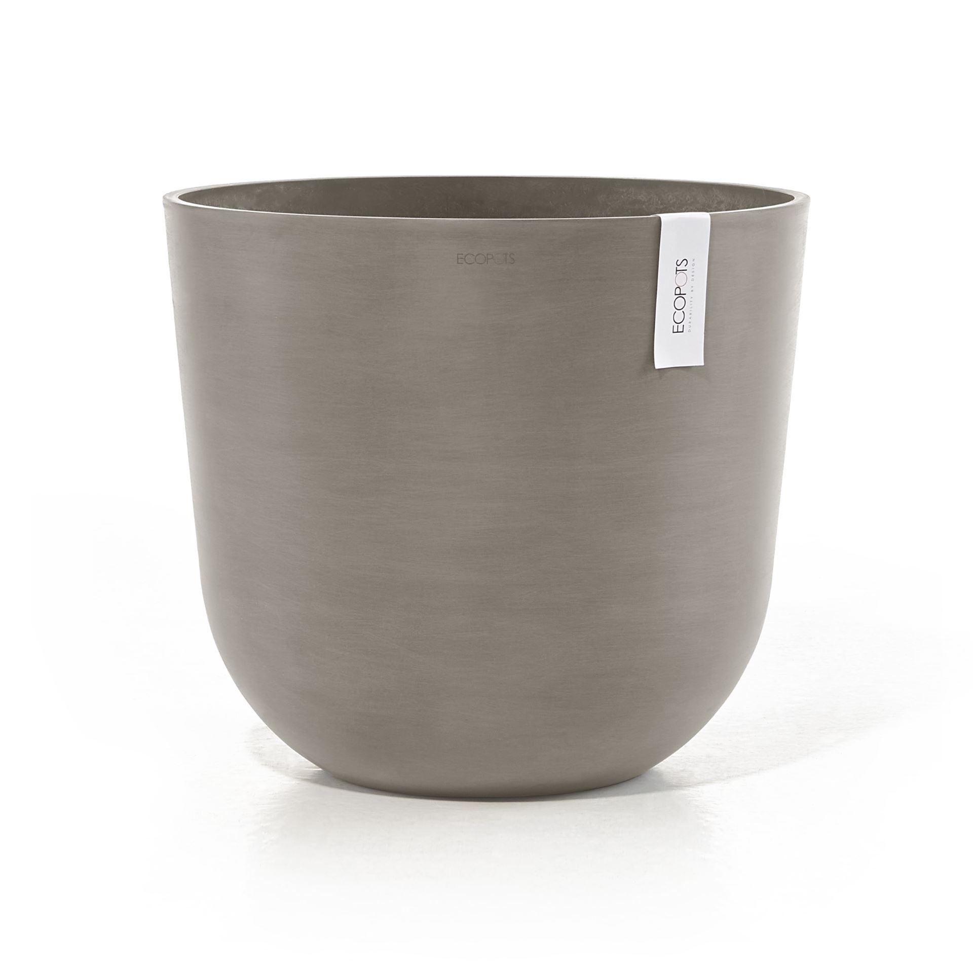 Ecopots-oslo-taupe-45-cm-H39-2-cm-incl-waterreservoir