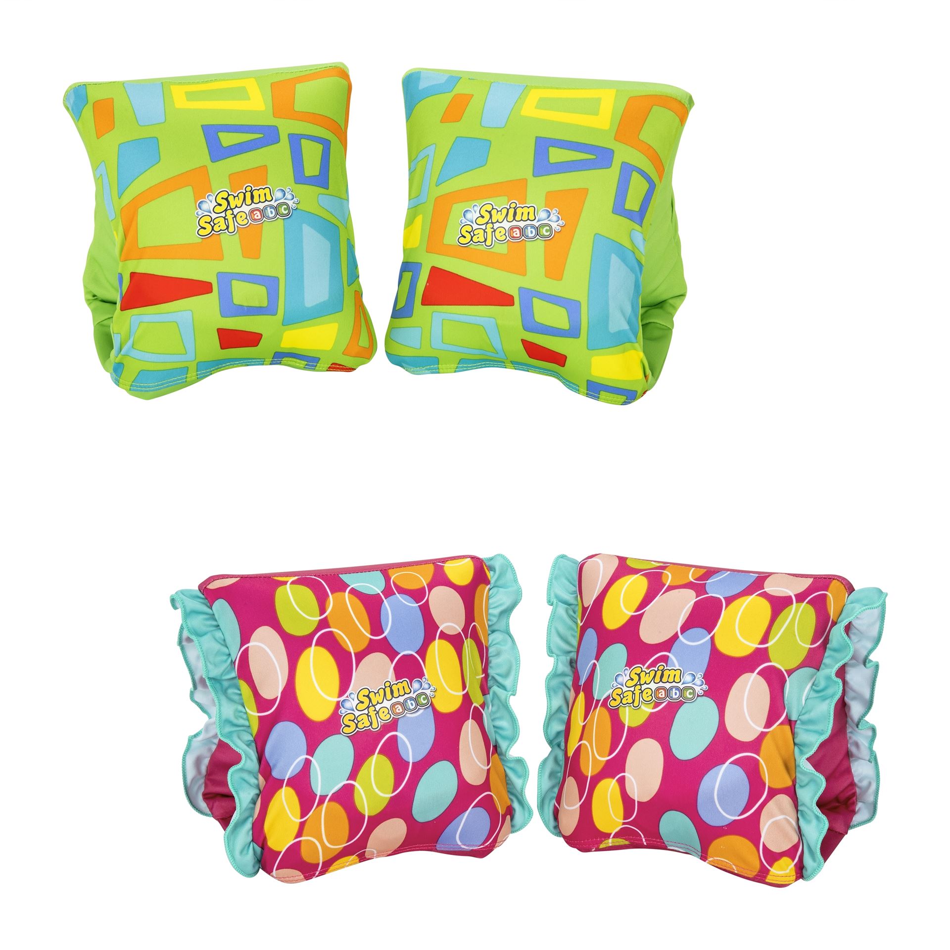 Bestway Swim Safe ABC AquaStar – Stoffen Zwemarmbanden M/L - Opblaasbaar