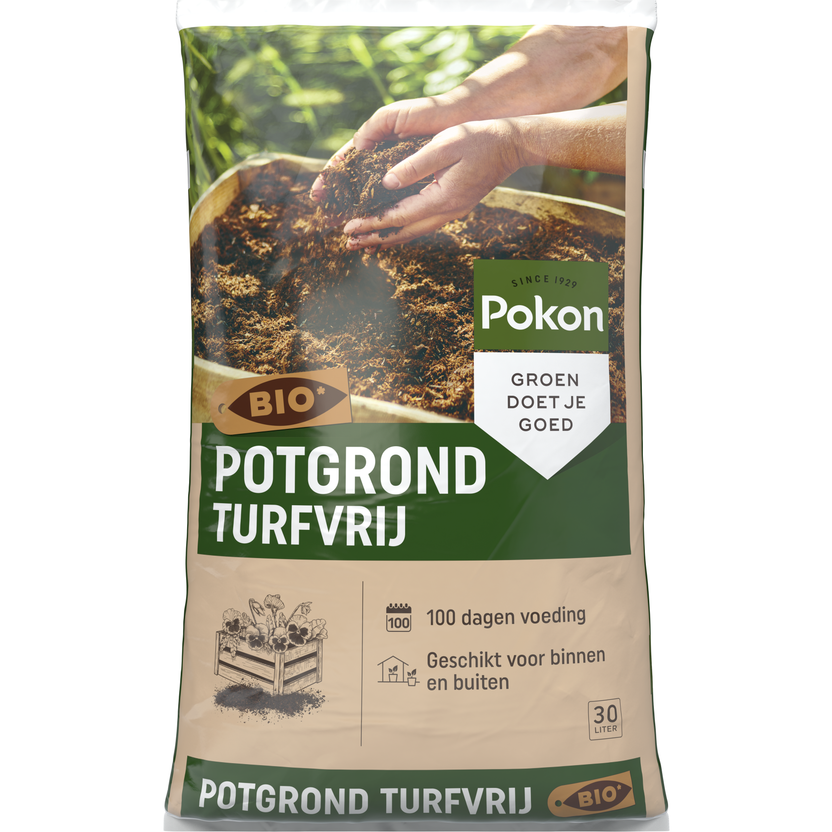 Pokon potgrond voor binnen en buiten - 30L