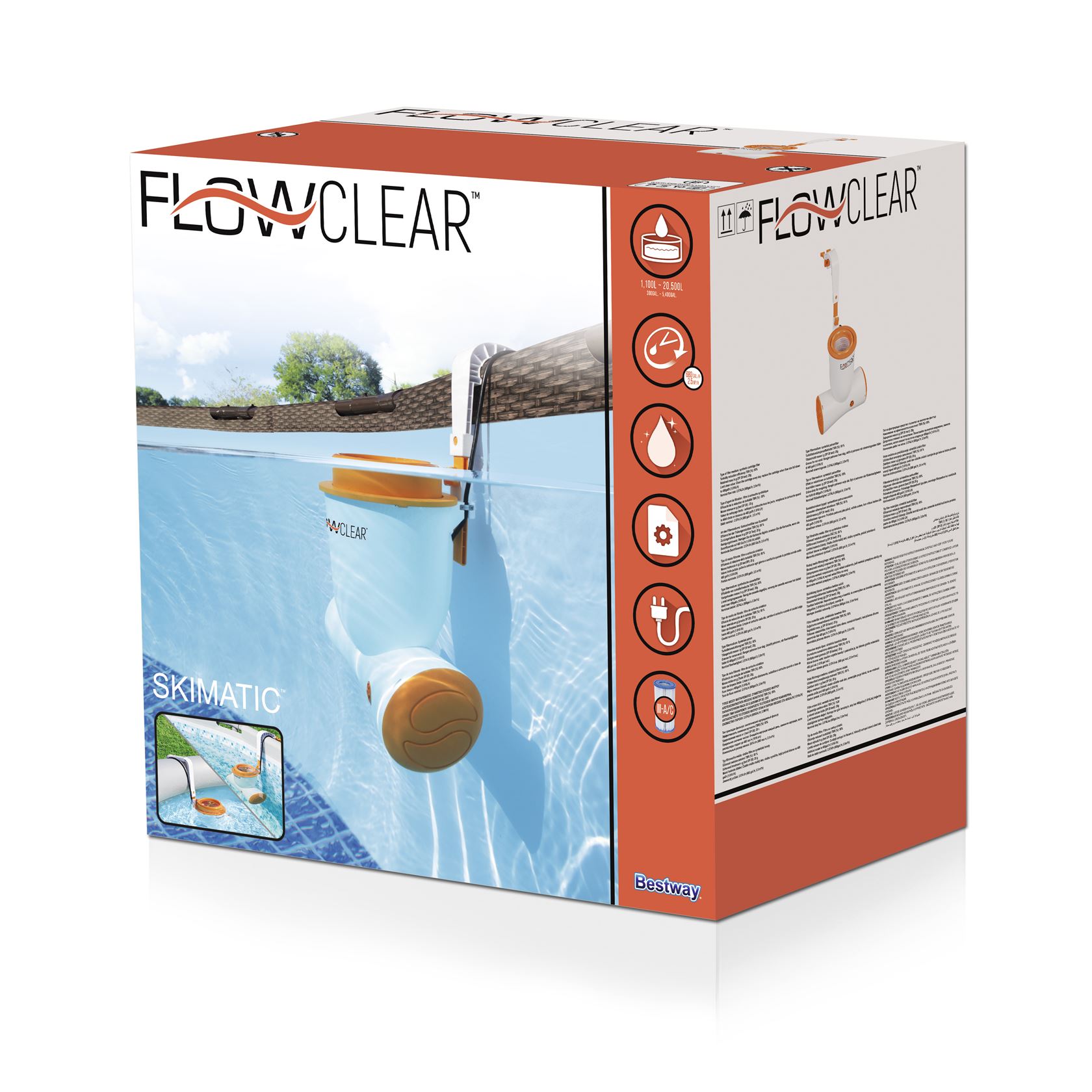 Flowclear-680gal-Skimatic-Filter-Pump
