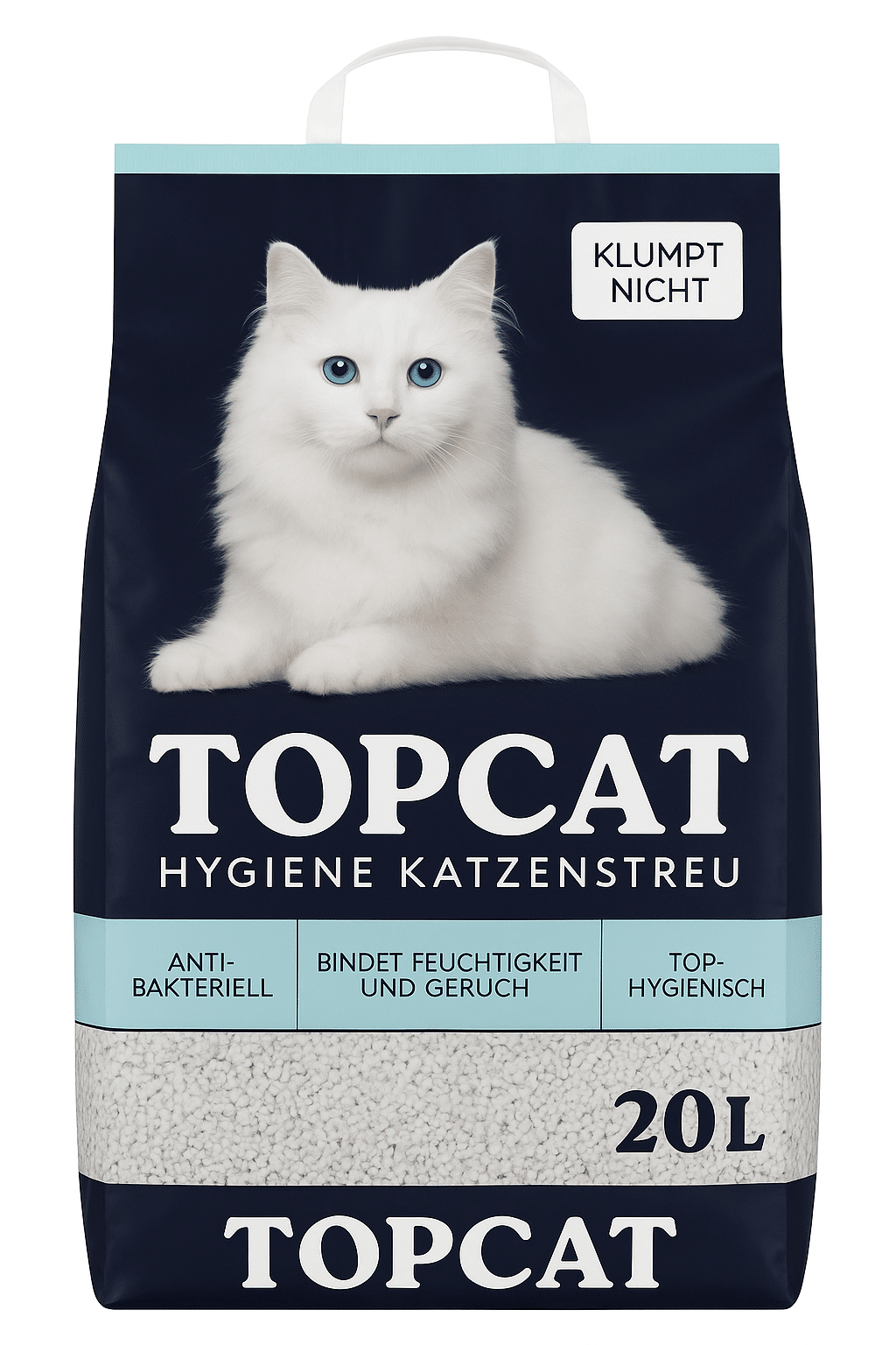 TopCat antibacterial cat litter - 20L