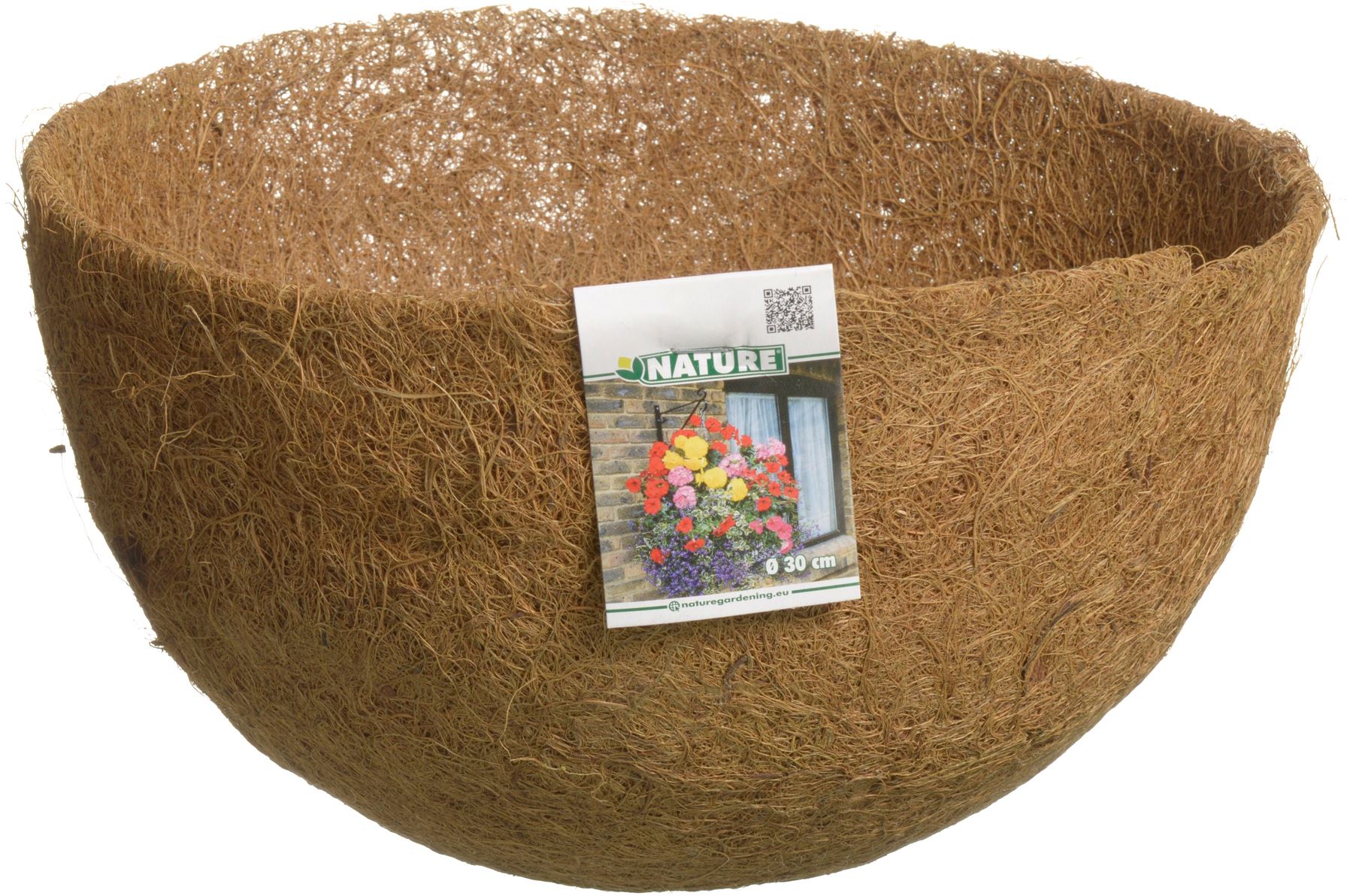Kokosinlegvel-voor-hanging-basket-voorgevormd-met-waterkering-40cm
