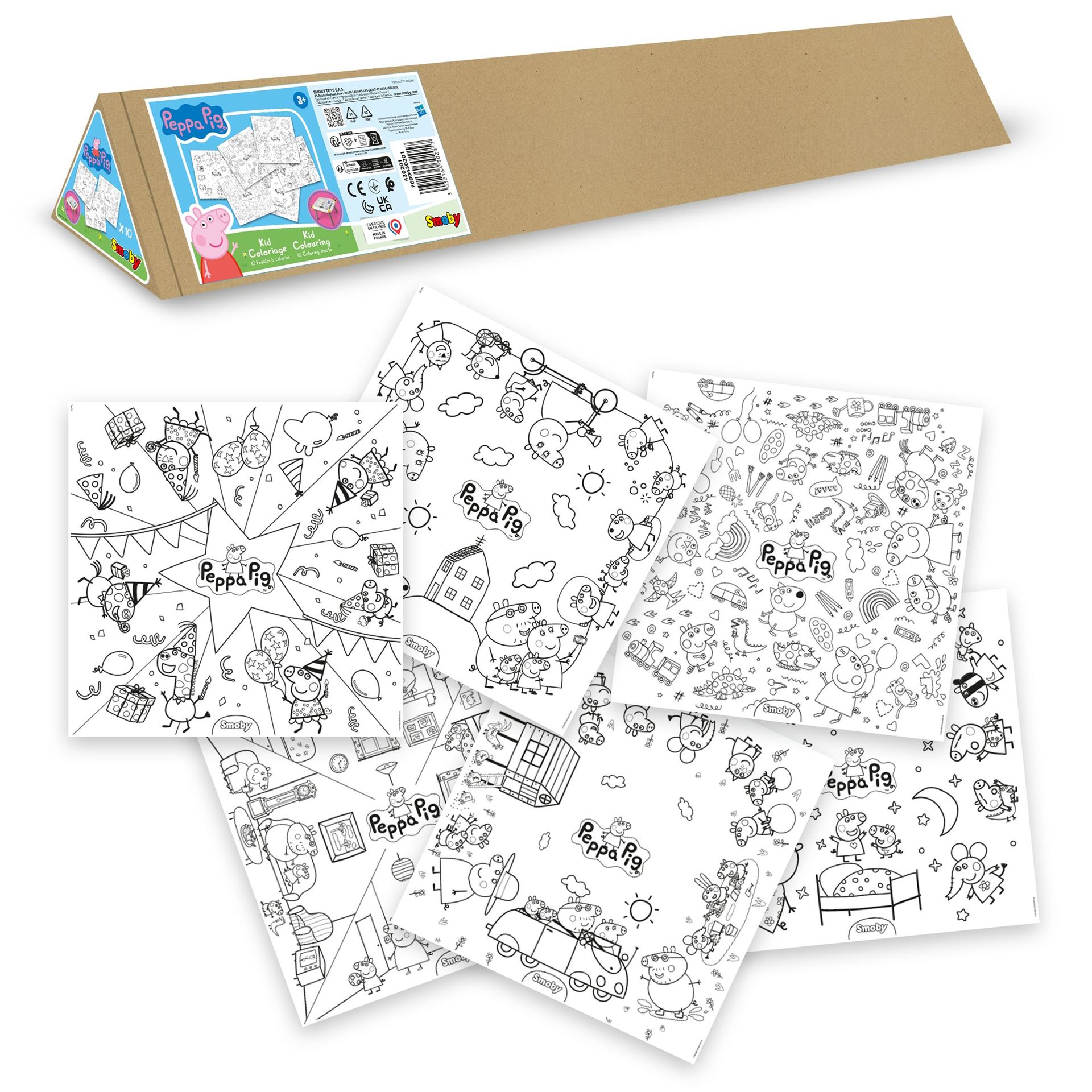 Peppa-Pig-kinderen-kleurenset