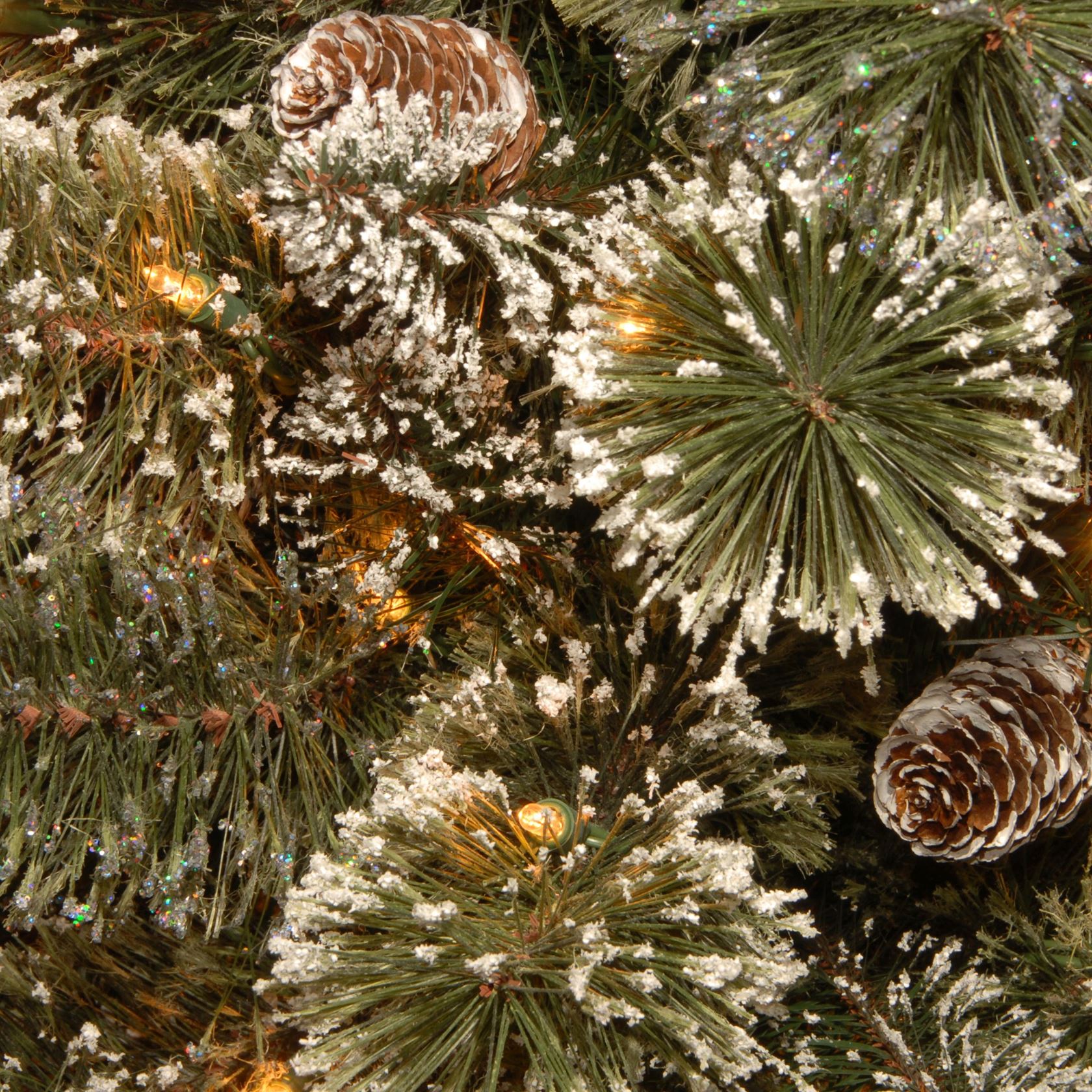 Glittery-Bristle-Wreath-12-cones-61cm-with-50-LED