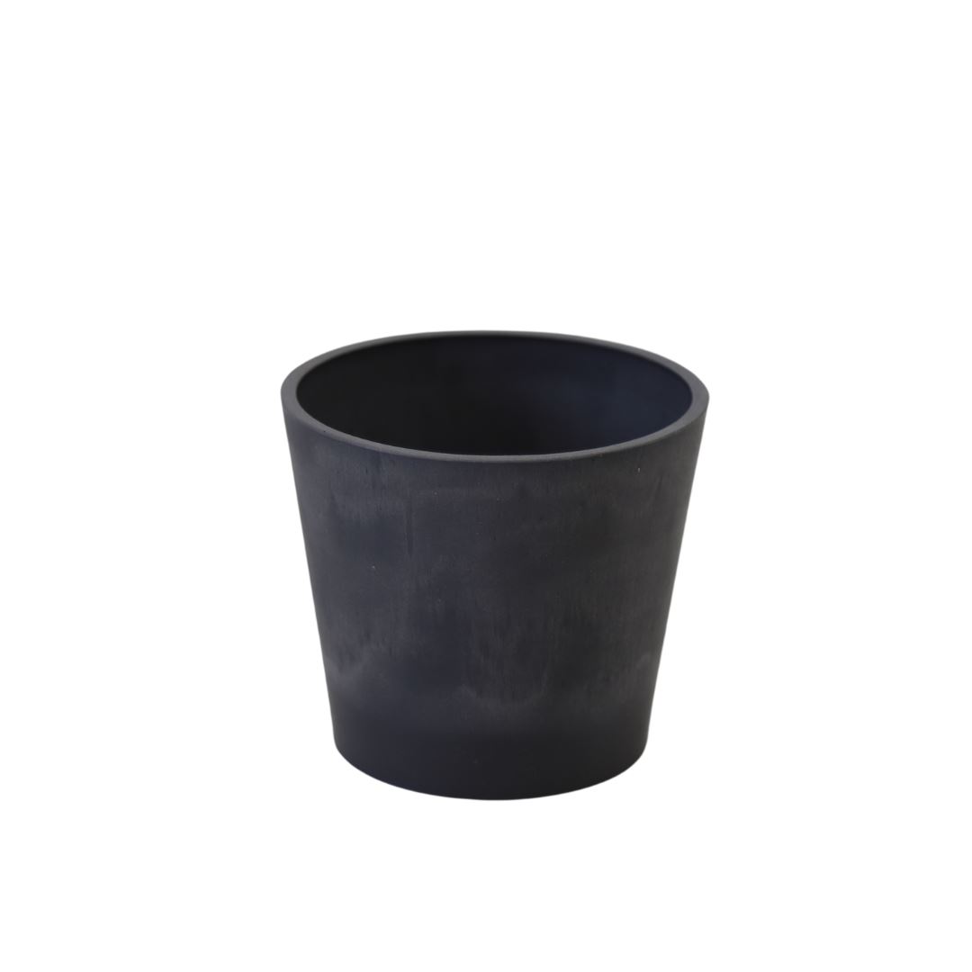 famiflora-pot-amsterdam-rond-13cm-zwart