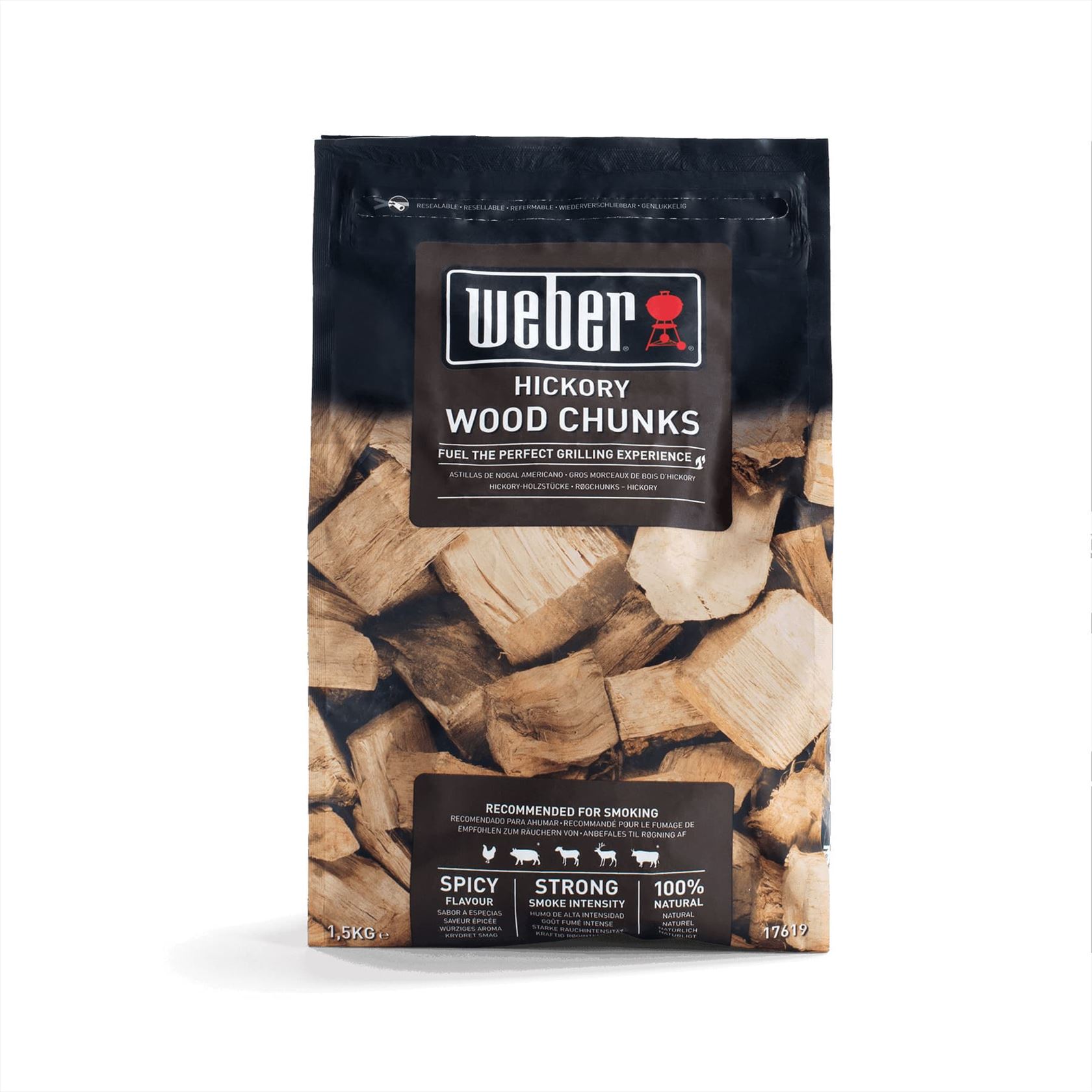 Weber® Houtblokjes 1,5kg - houtsnippers / rookhout