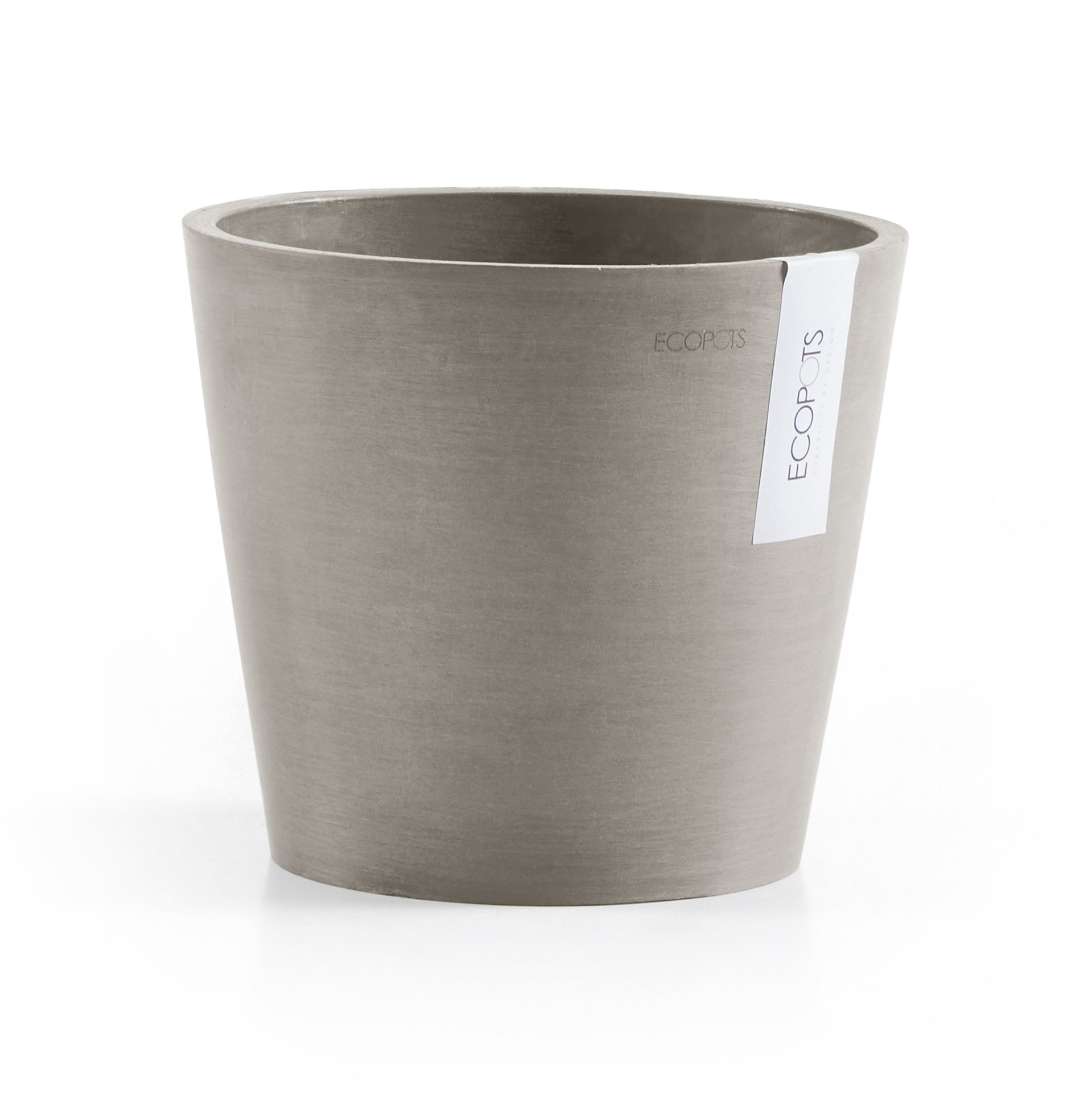 Ecopots-amsterdam-taupe-20-cm-H17-5-cm