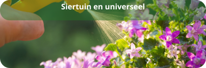 banner siertuin