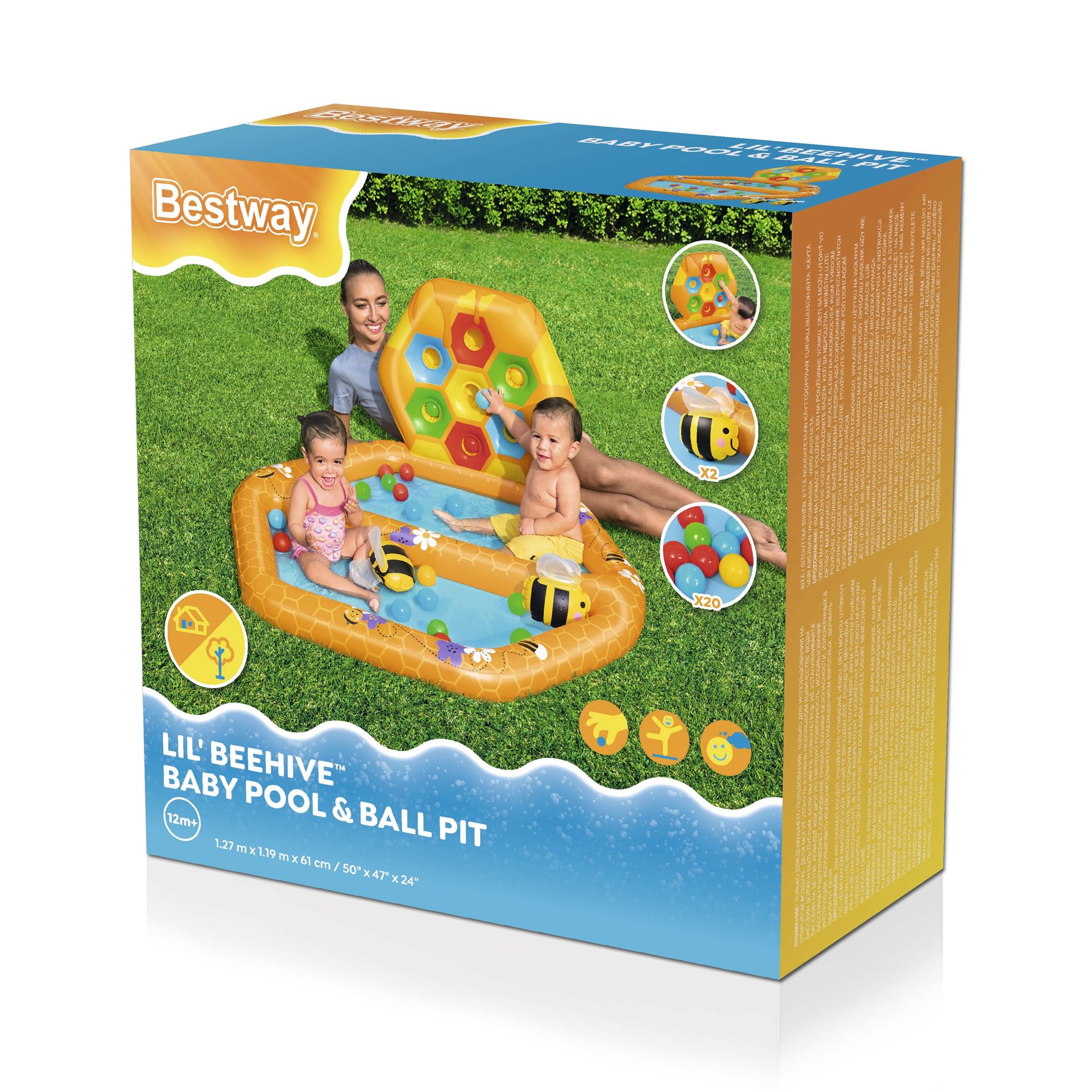 Bestway-baby-peuter-waterspellen-ballenbak-en-zwembadje-127x119x61cm