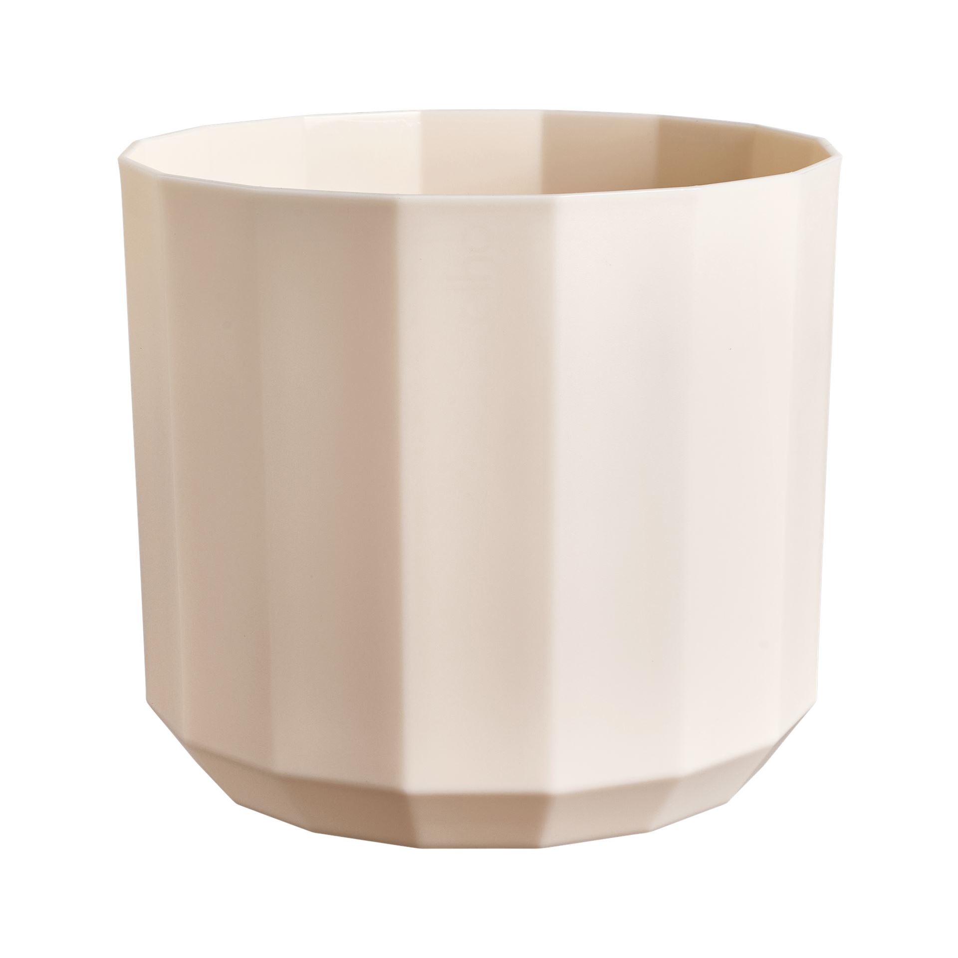 Elho-facet-rond-26cm-Amandelroze-Bloempot-voor-Binnen-100-Gerecycled-Plastic-26x-H23cm