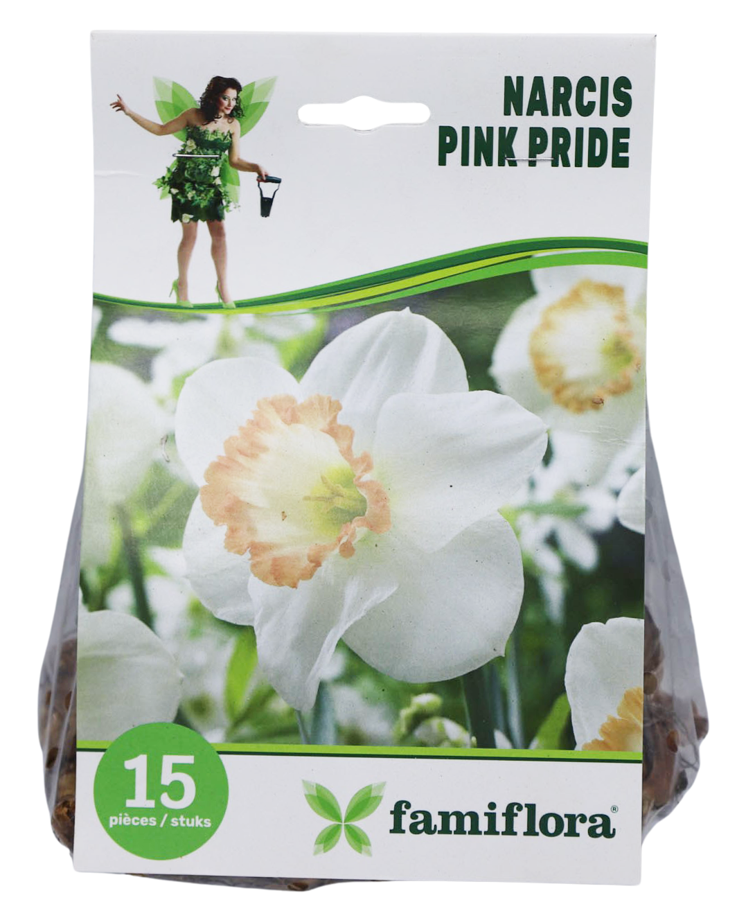 Famiflora Narcissus Pink Pride - 15 bulbs - Spring flowering bulbs