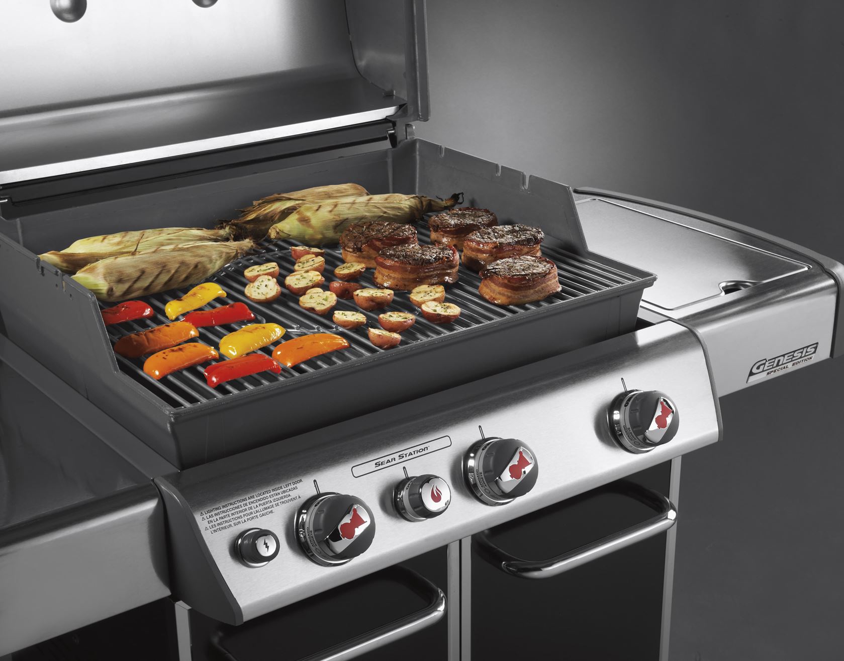 Weber-Grillroosters-geschikt-voor-Genesis-300-serie-RVS