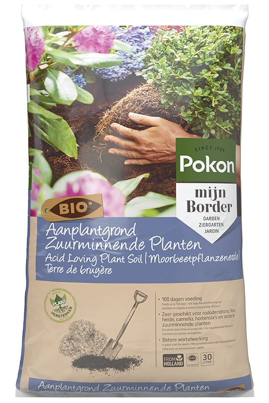 Pokon-Bio-RHP-Aanplantgrond-voor-Zuurminnende-Planten-30L