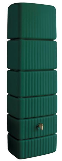 Regenton-muurmodel-slim-650l-groen-kr-