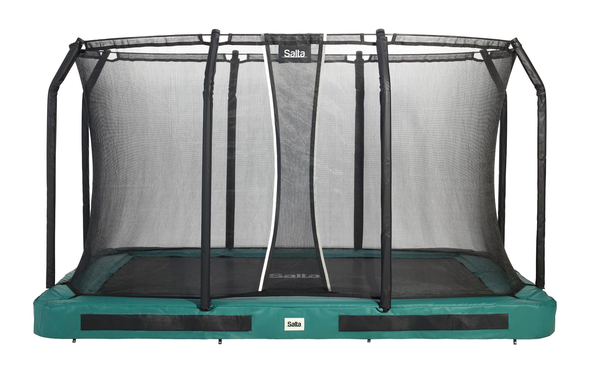 Salta Premium Ground trampoline - 366x244cm - Rechthoekig groen