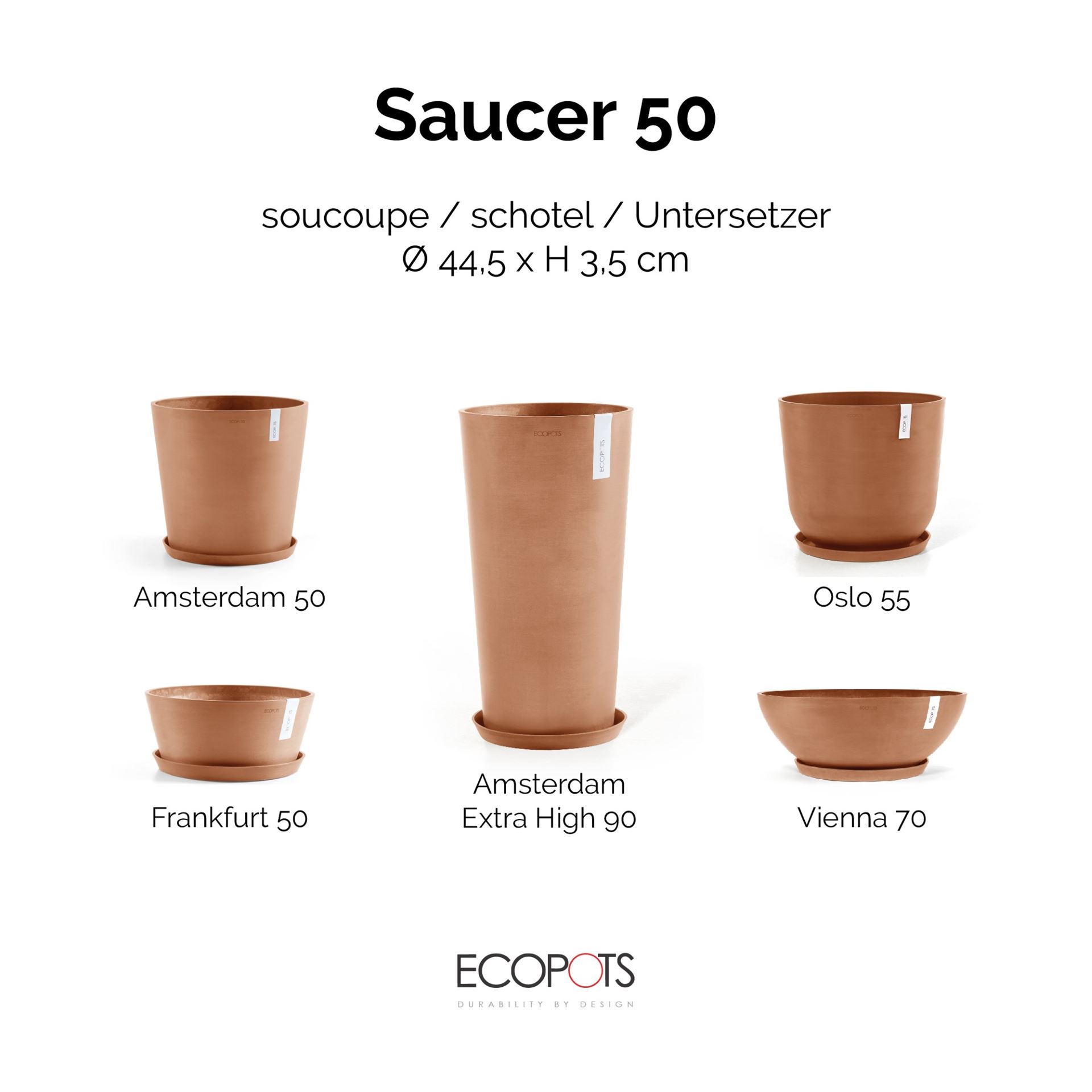 Ecopots-onderschotel-rond-terra-50-cm-H3-5-cm