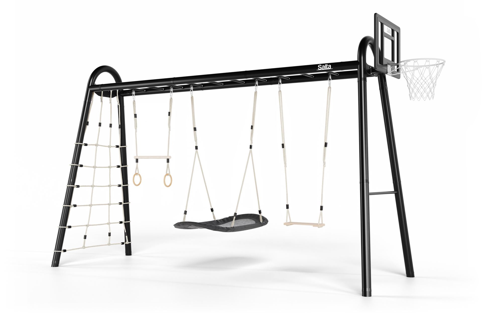 Salta-Playfit-Monkeybar-XL-Set-3-380-x150-x-245-Incl-climbing-rope-swing-trapeze-with-rin