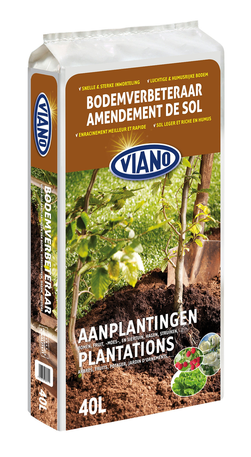 Viano Soil Improver Plantings - 40L - Universal - Organic