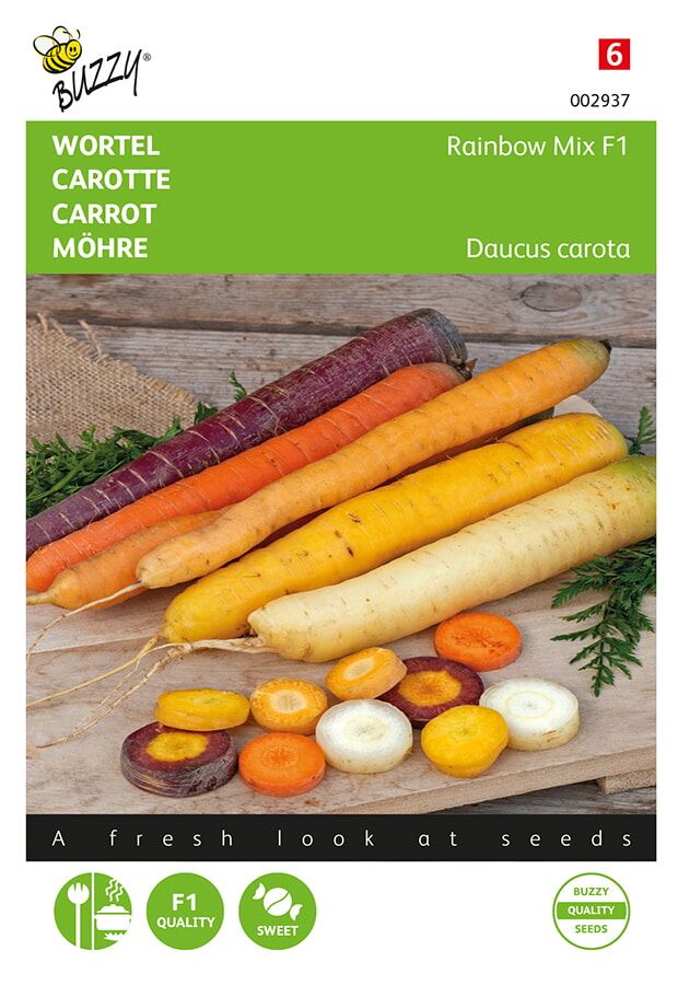 Buzzy® Graines de carotte - Arc-en-ciel