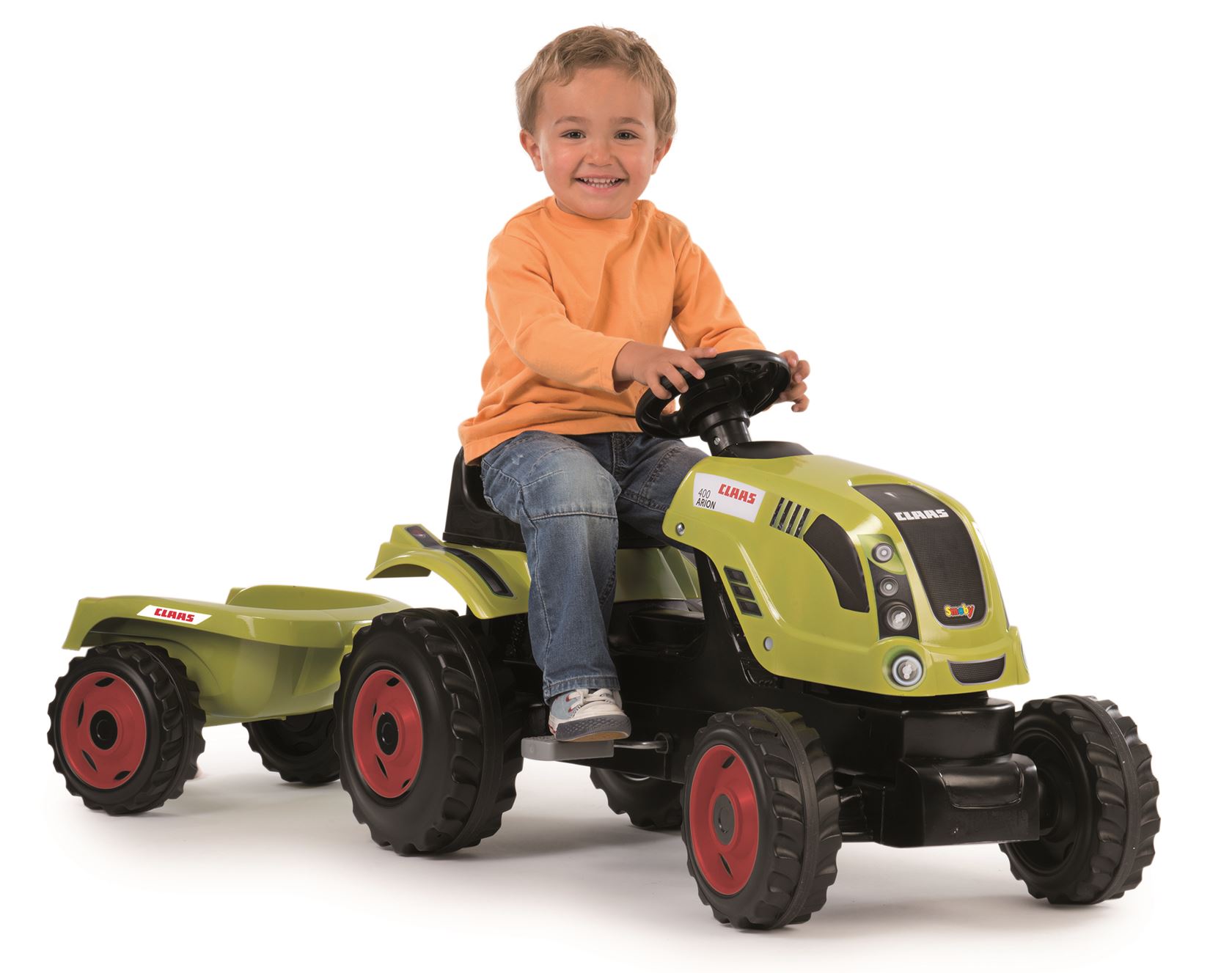 Claas-traptractor-met-aanhangwagen