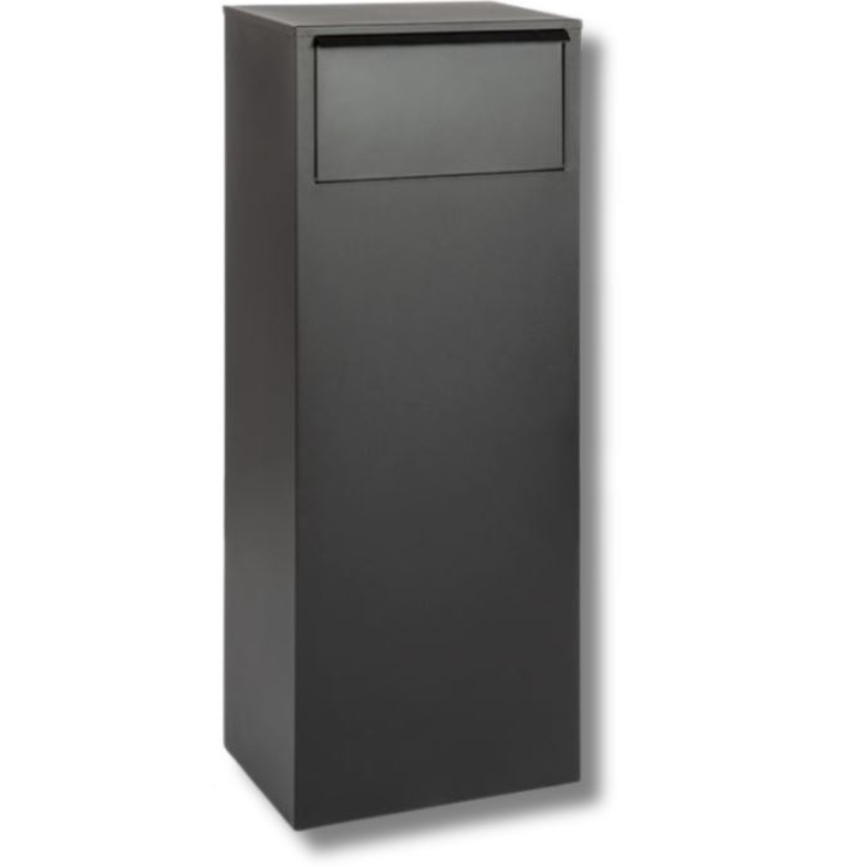 Famiflora package mailbox BLOC with combination lock - matte black - 105 x 39 x 27 cm - top quality!