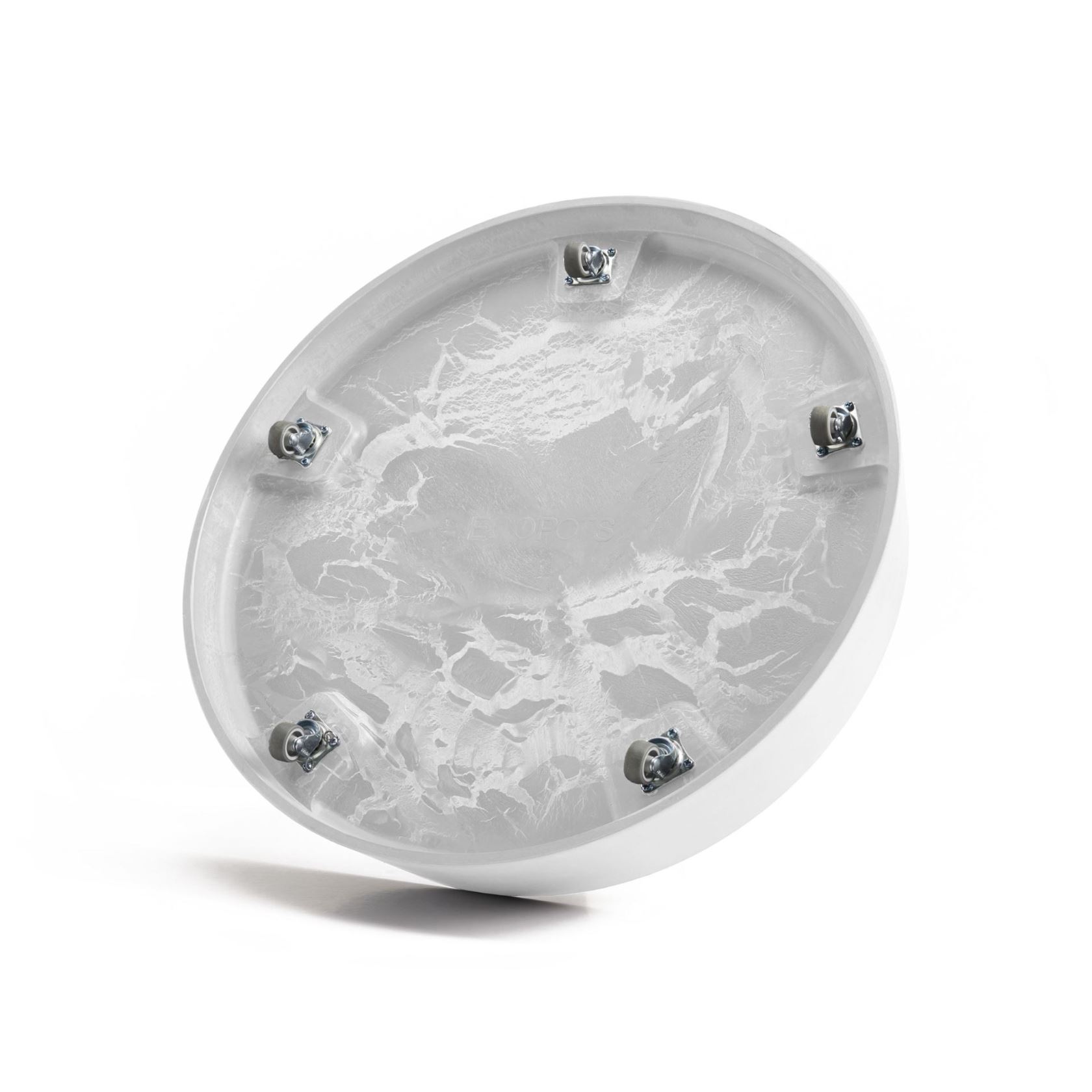 ecopots-onderschotel-rond-met-wielen-Oslo-Pure-White-50-cm-H10-5-cm