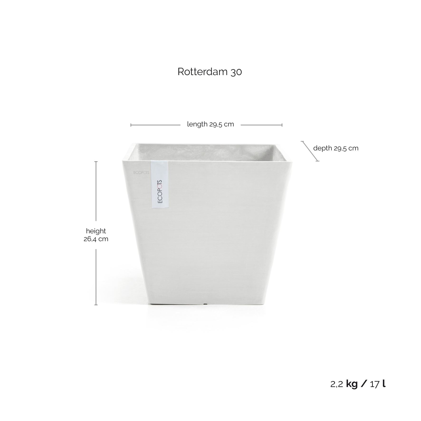 Ecopots-rotterdam-pure-white-LBH-30x30x26-3-cm