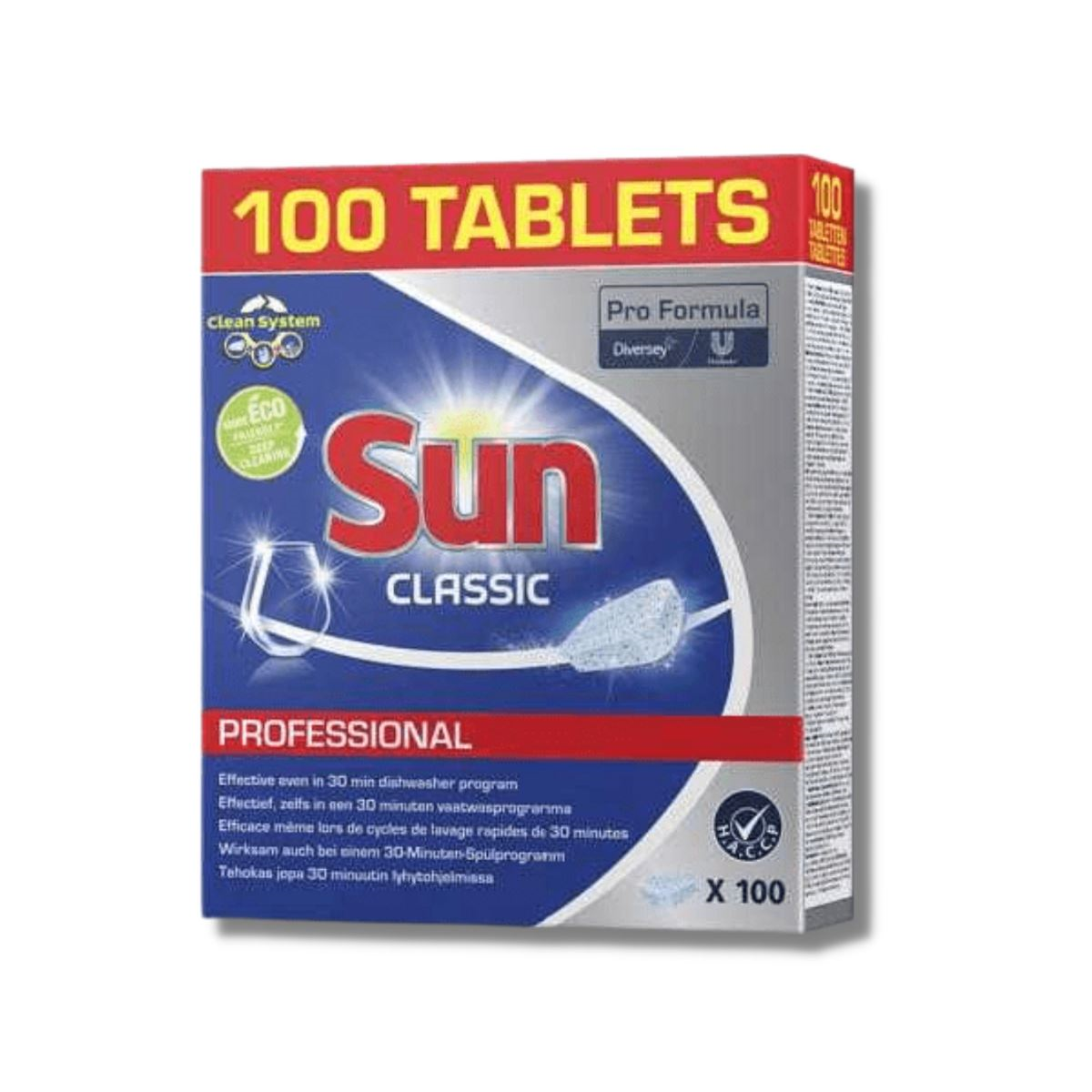 Sun Professional Classic dishwasher tablets - 100 pieces
